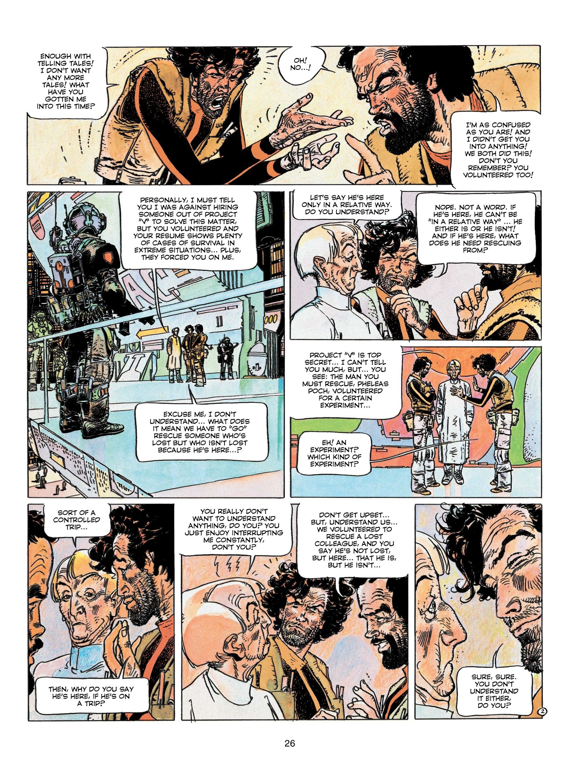 Read online Clarke and Kubrick comic -  Issue #1 - 27