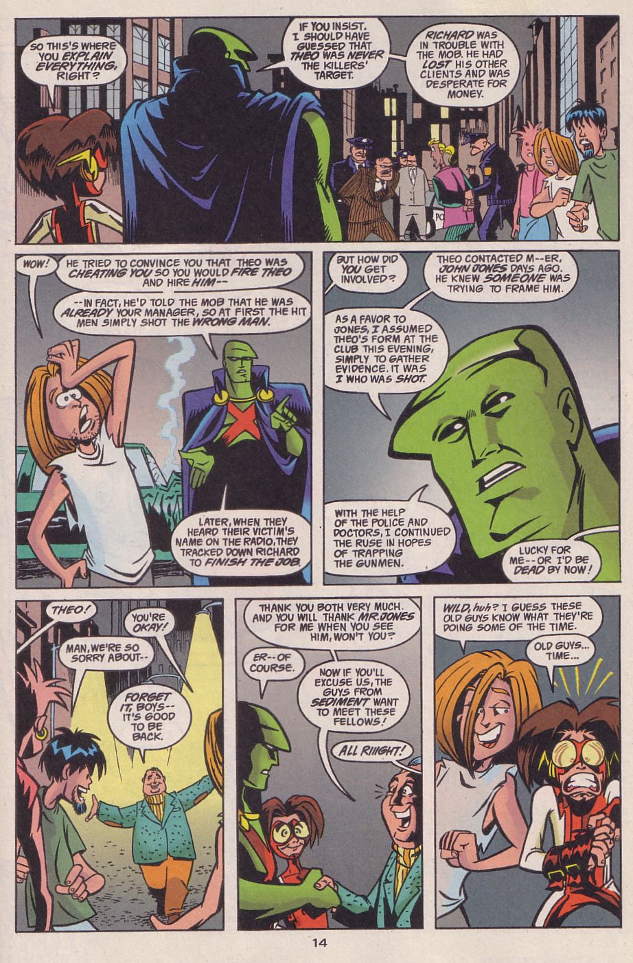 Read online Adventures in the DC Universe comic -  Issue #13 - 15