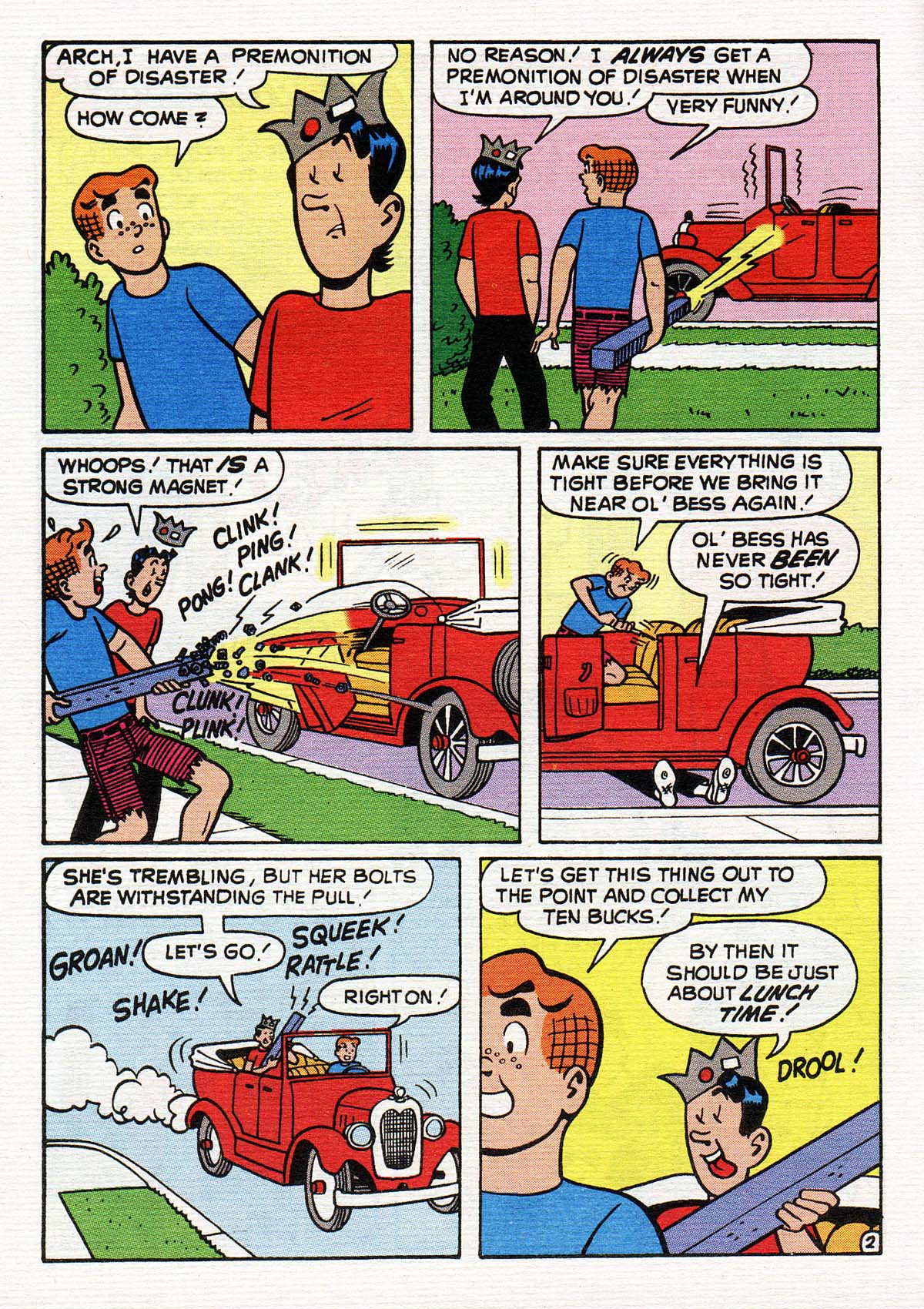 Read online Jughead's Double Digest Magazine comic -  Issue #105 - 111