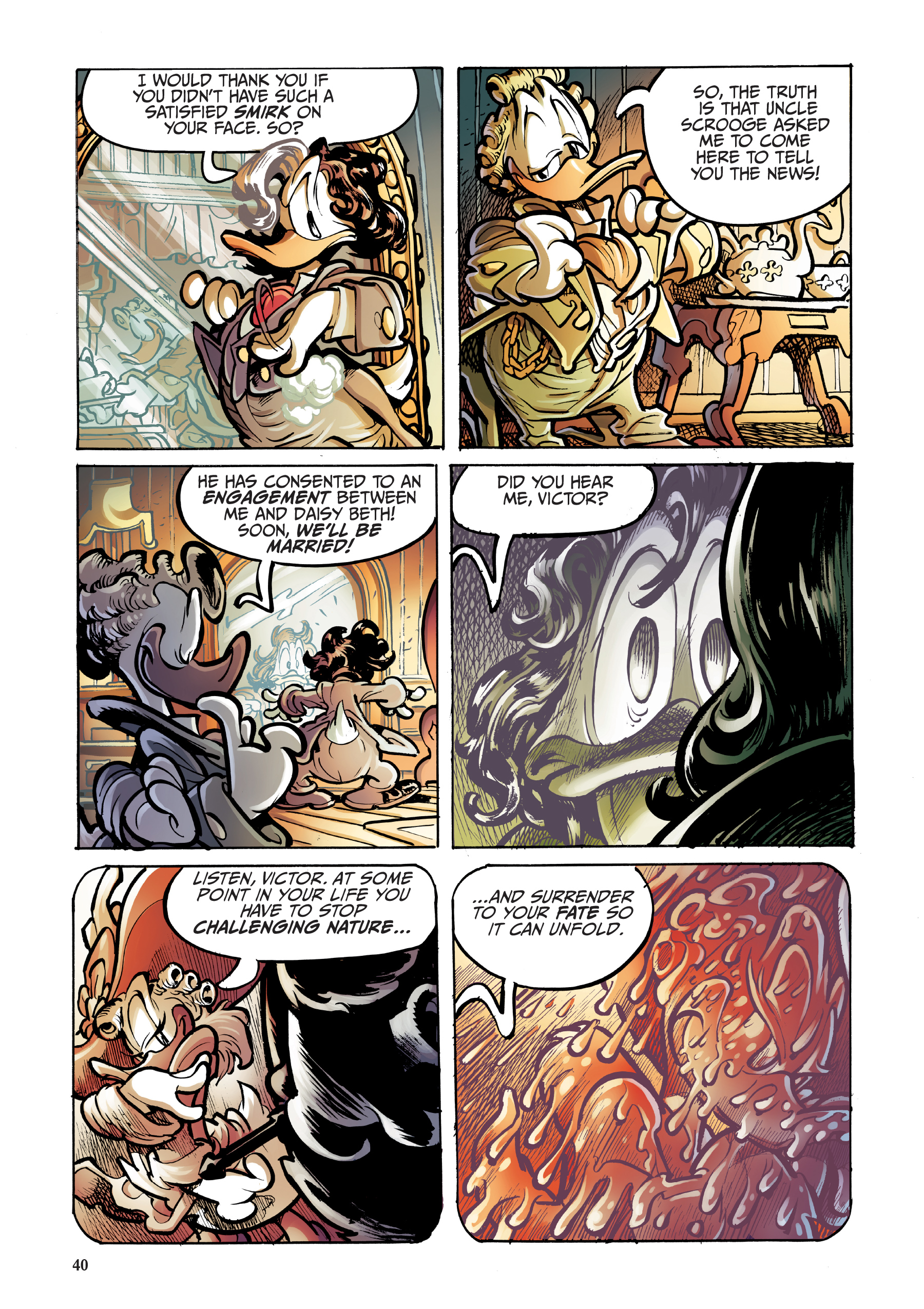 Read online Disney Frankenstein, Starring Donald Duck comic -  Issue # TPB - 40