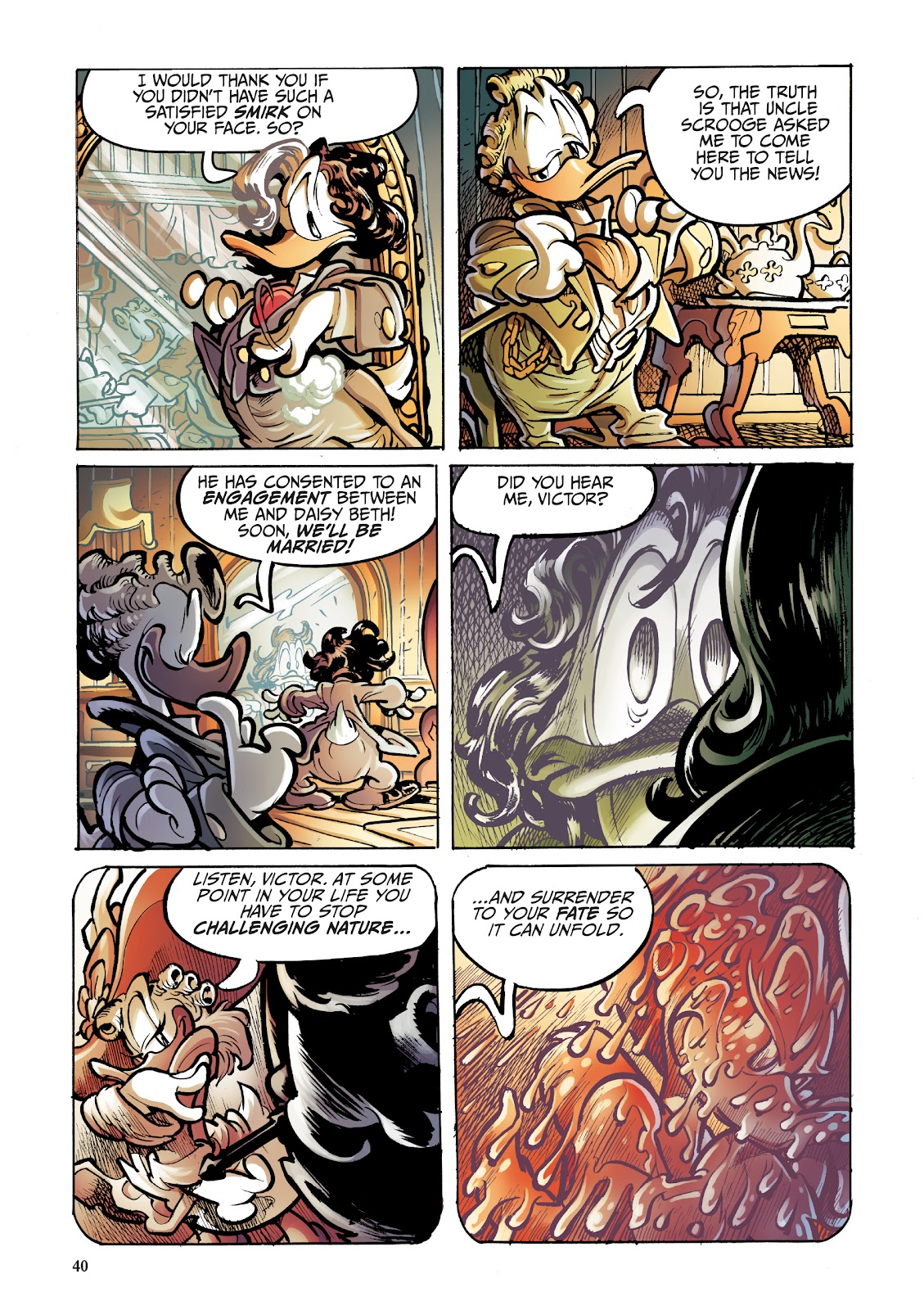 Disney Frankenstein, Starring Donald Duck issue TPB - Page 40