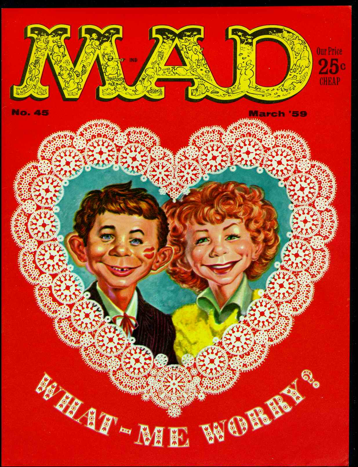 Read online MAD comic -  Issue #45 - 1