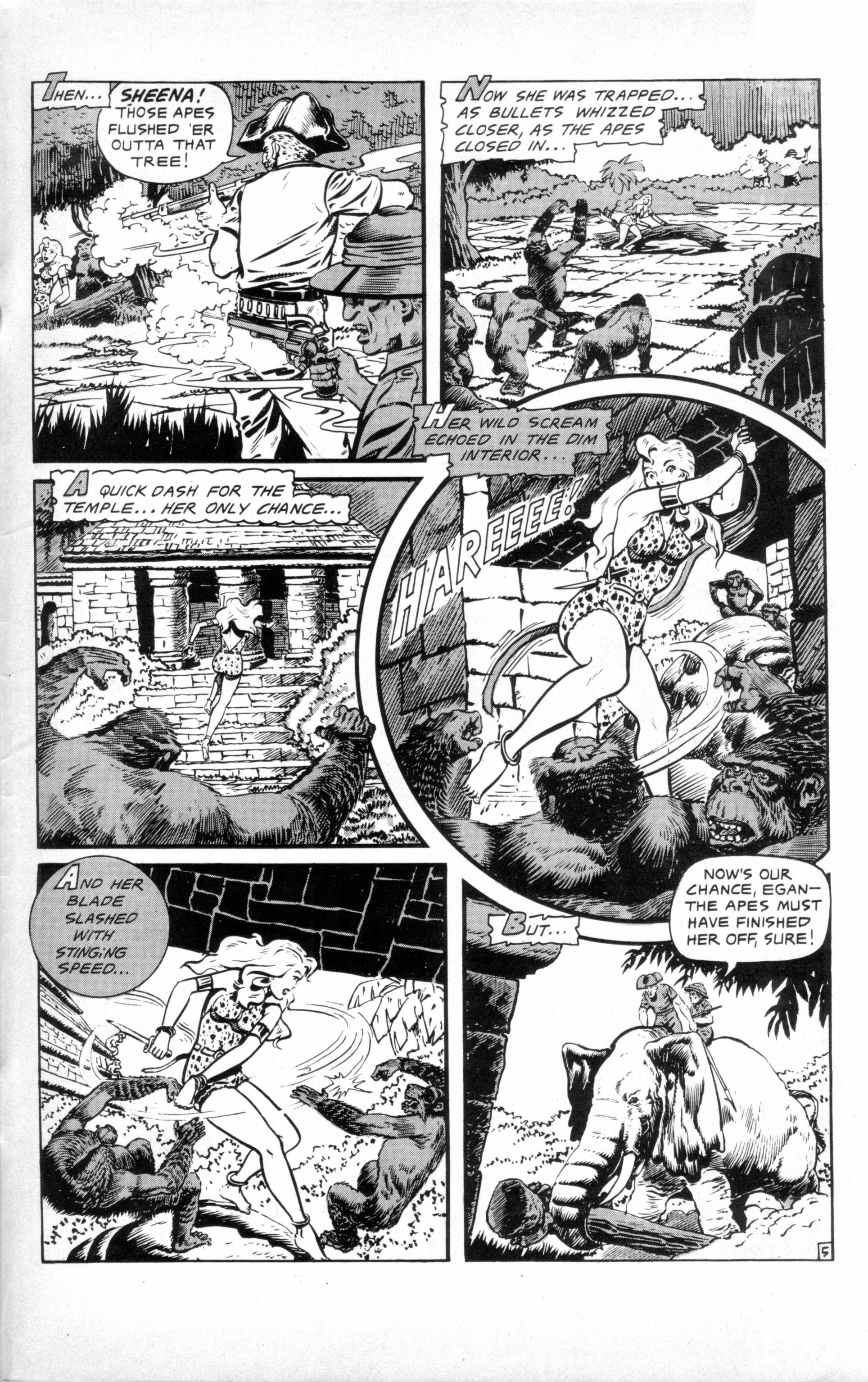 Read online Jungle Girls (1988) comic -  Issue #9 - 33