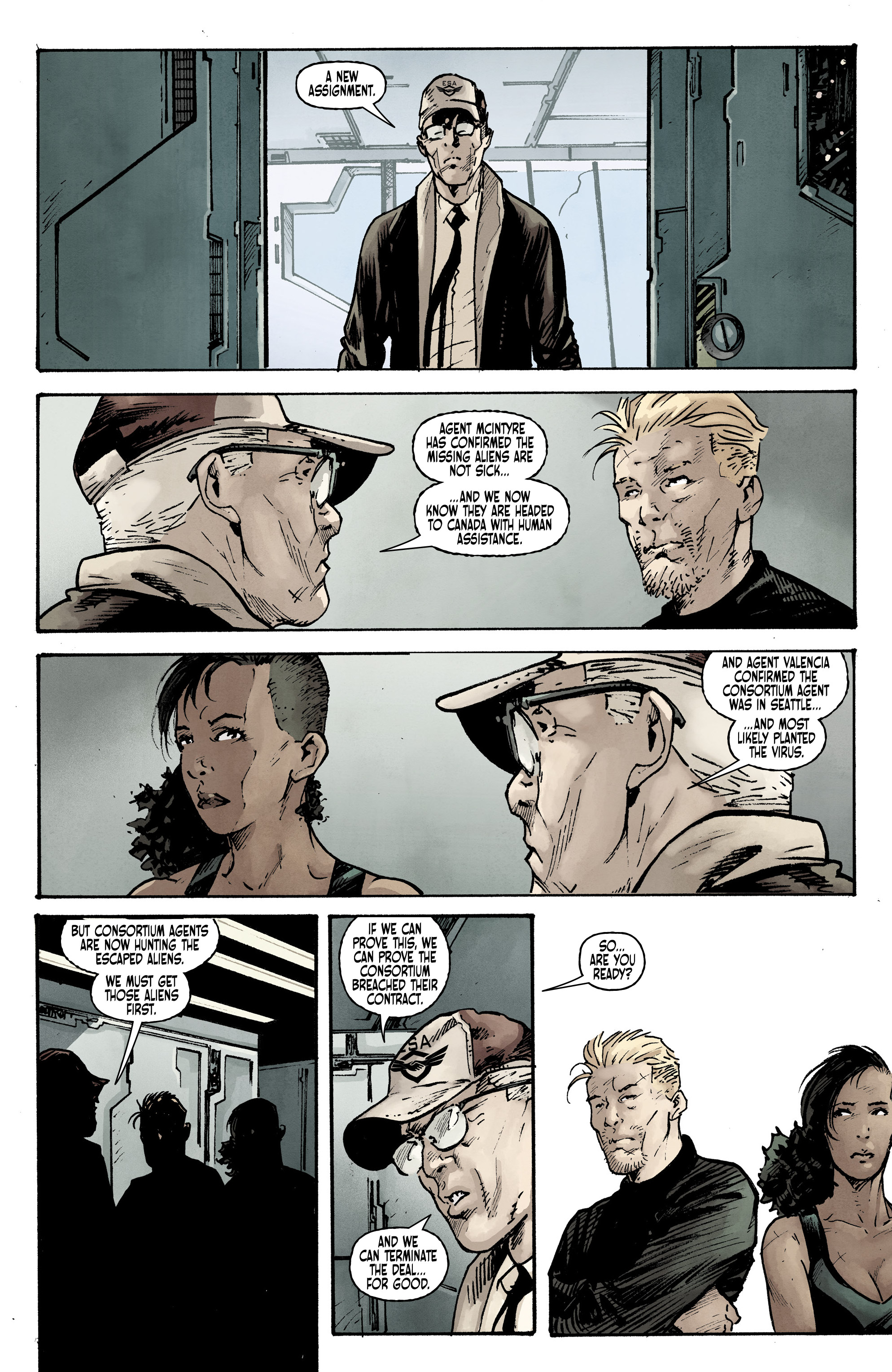 Read online Port of Earth comic -  Issue #12 - 21