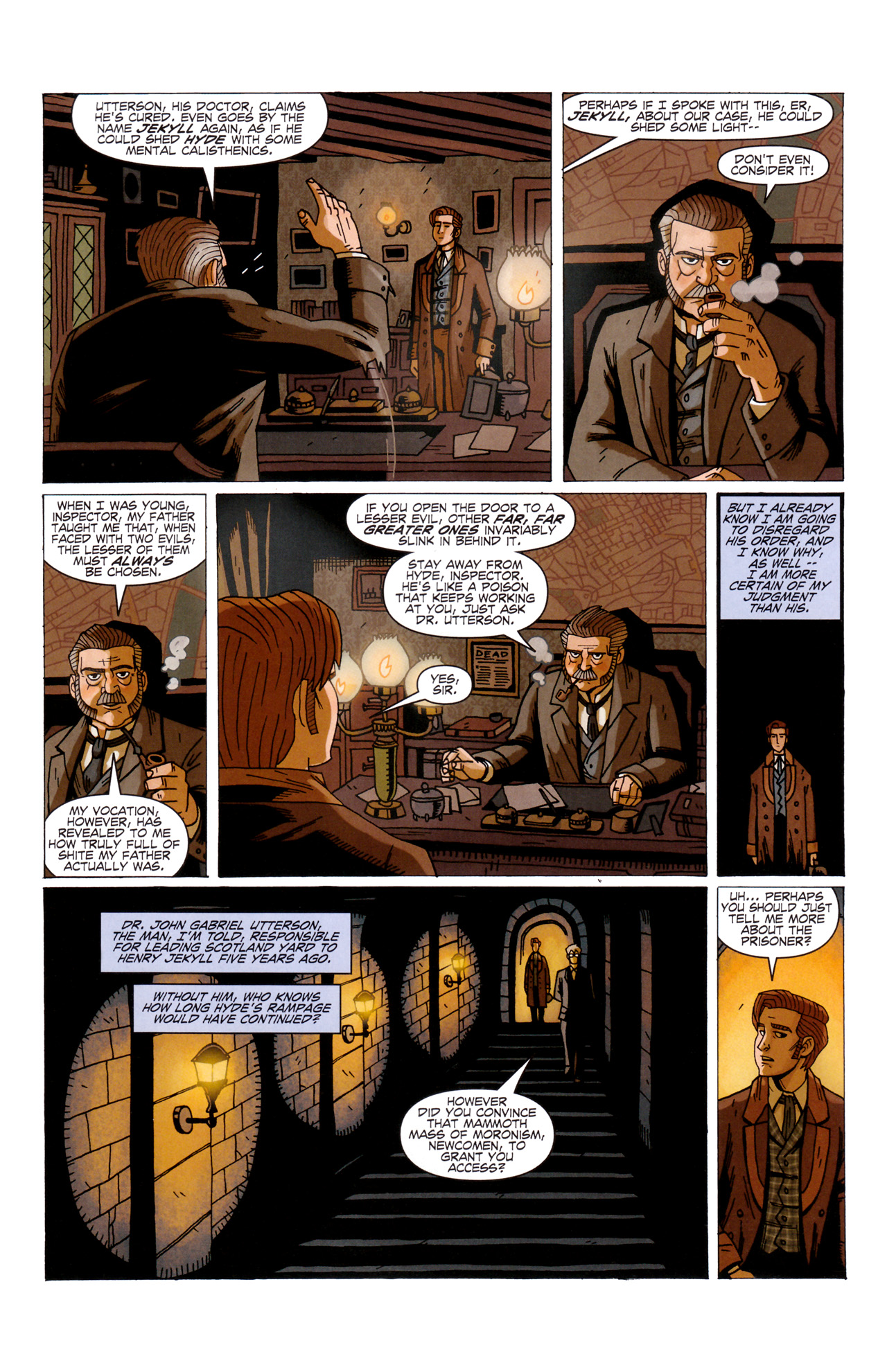 Read online The Strange Case of Mr. Hyde comic -  Issue #1 - 11