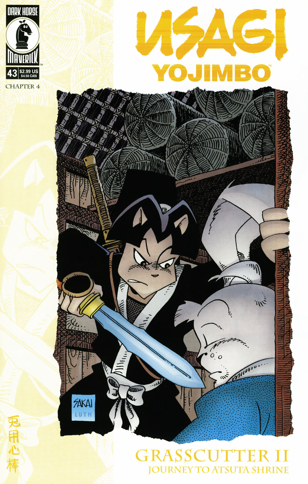 Read online Usagi Yojimbo (1996) comic -  Issue #43 - 1