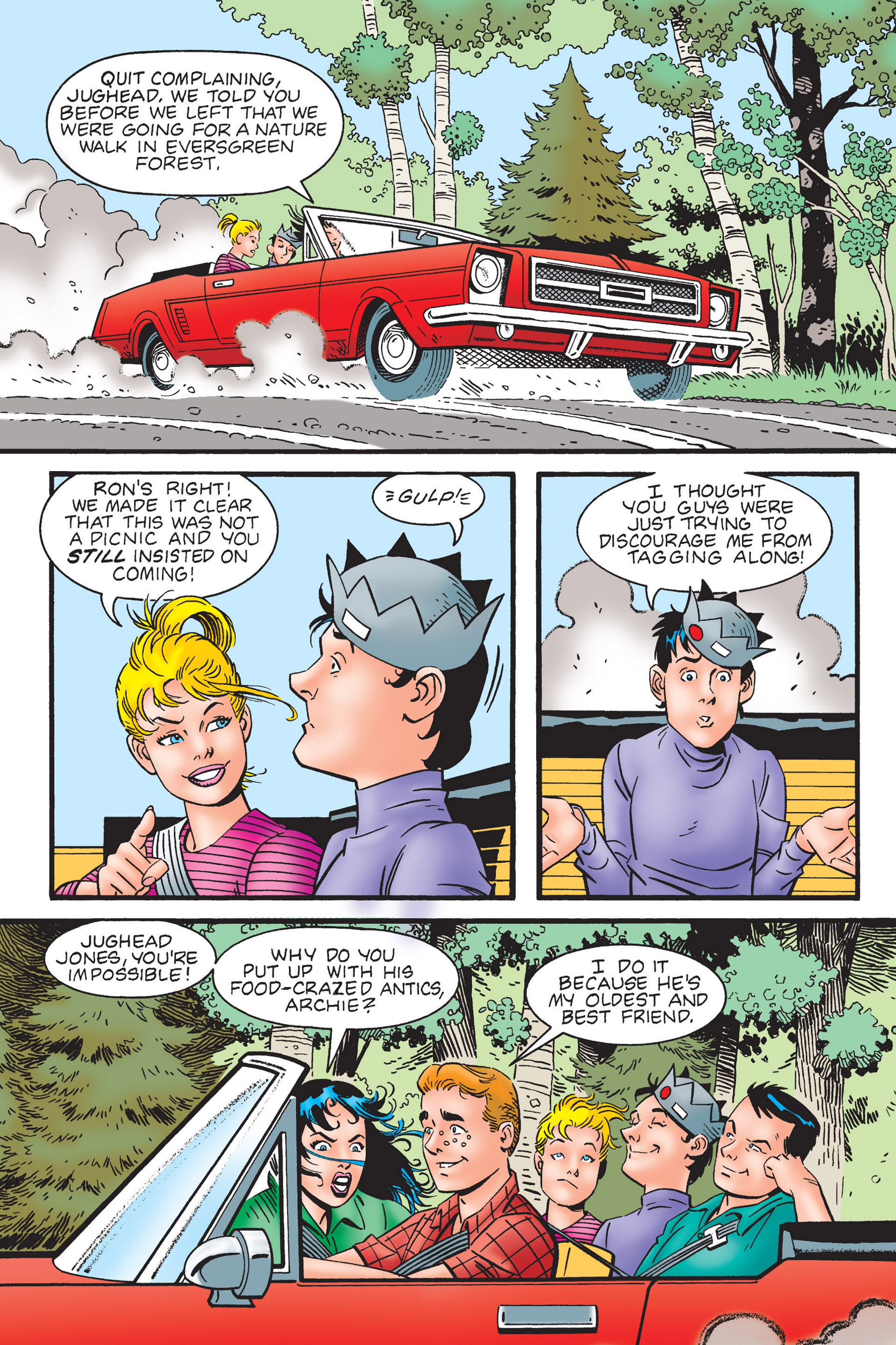 Read online Archie's New Look Series comic -  Issue #4 - 5