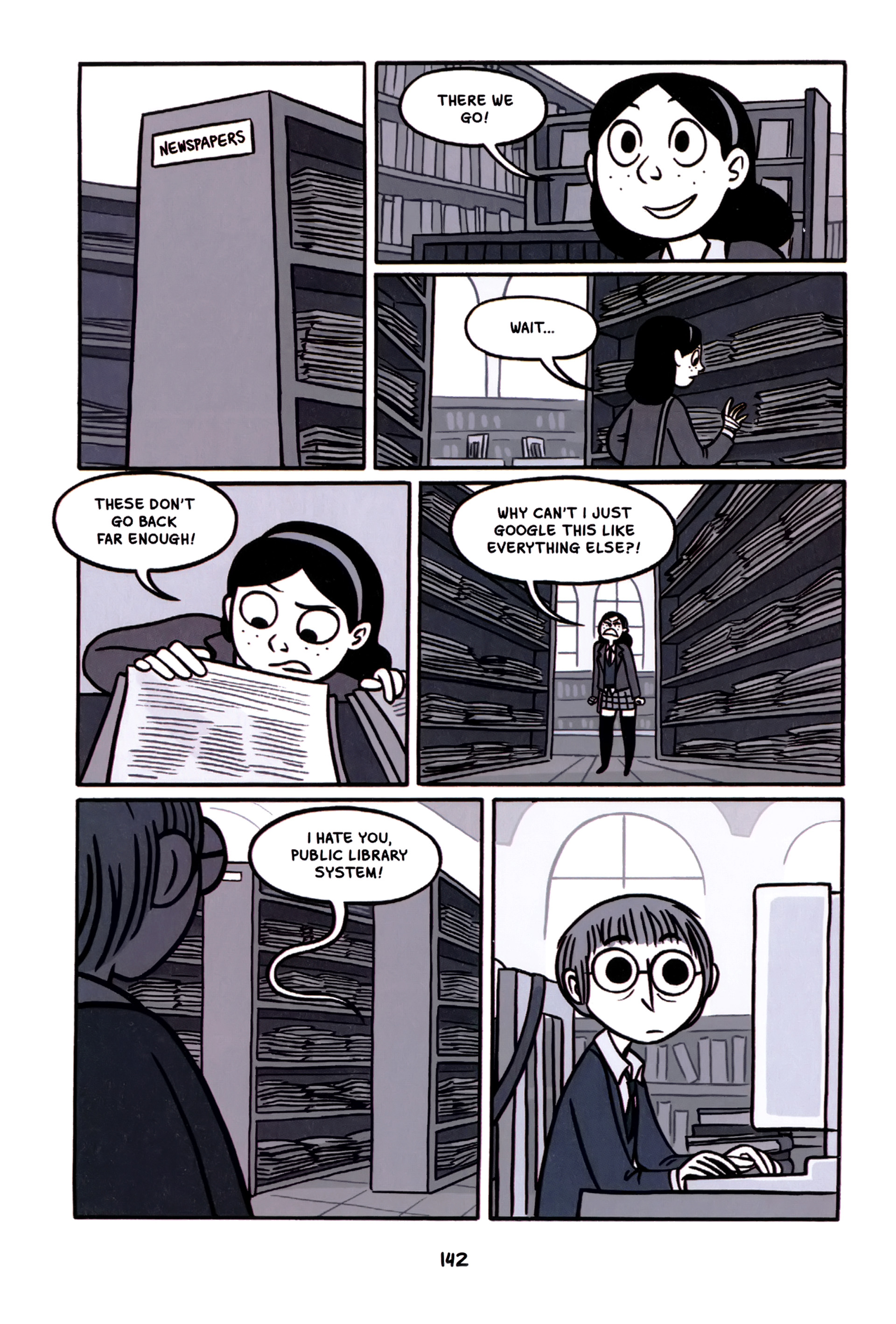 Read online Anya's Ghost comic -  Issue #1 - 143