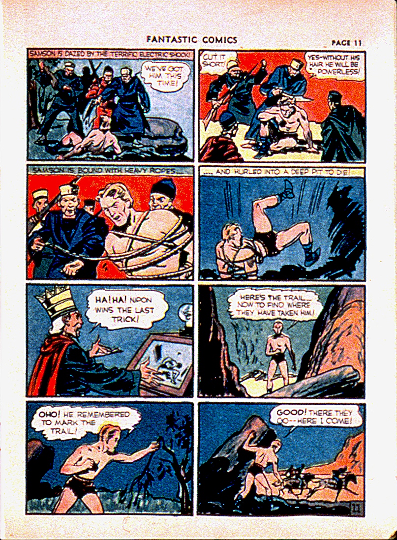 Read online Fantastic Comics comic -  Issue #13 - 14