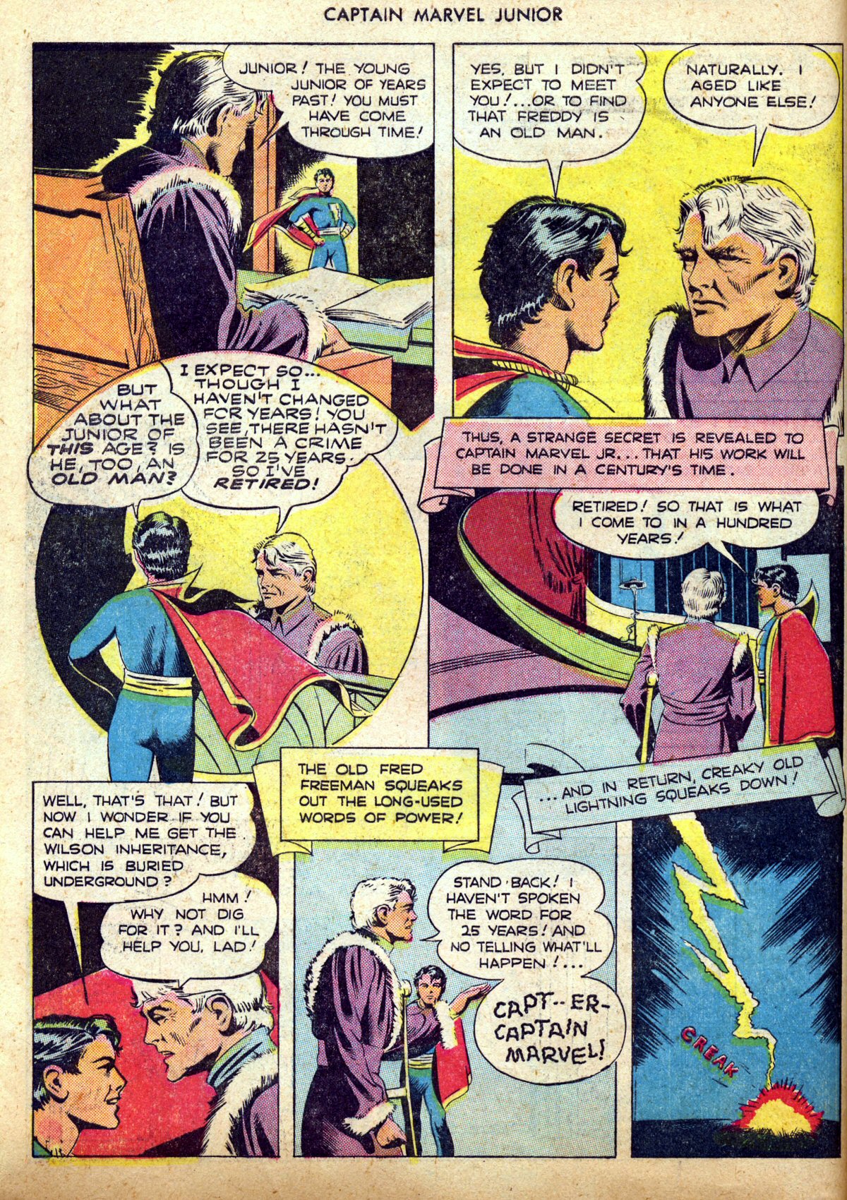 Read online Captain Marvel, Jr. comic -  Issue #17 - 10