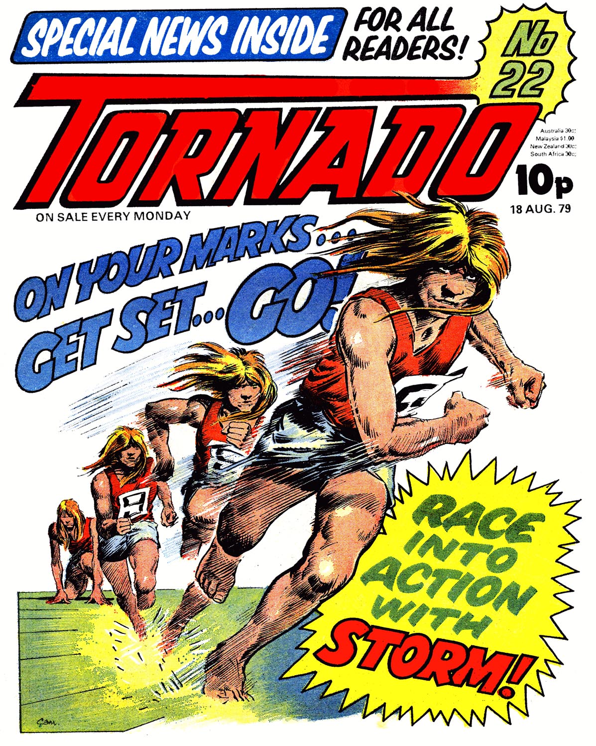 Read online Tornado comic -  Issue #22 - 1