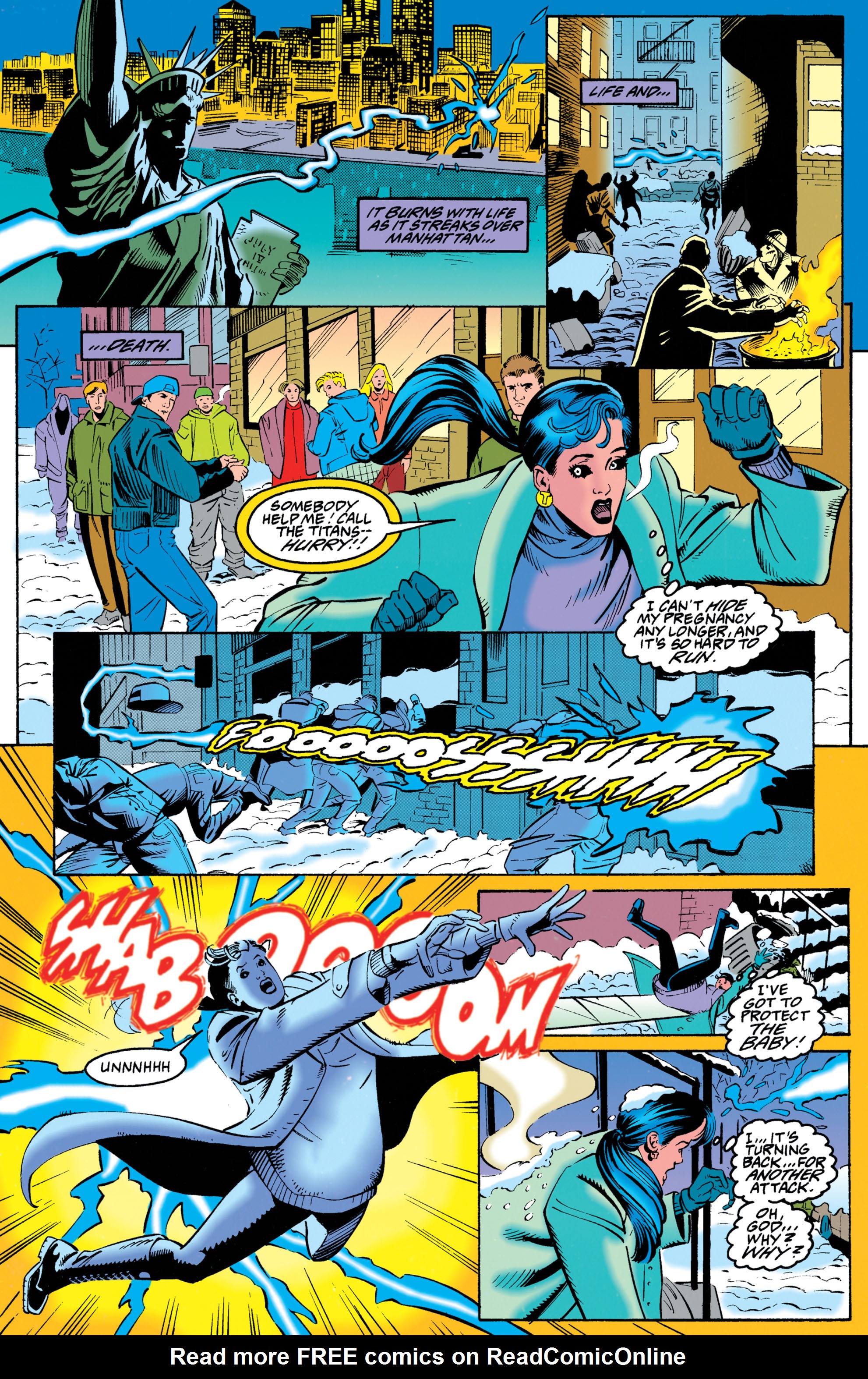 Read online The New Titans (1988) comic -  Issue #119 - 19