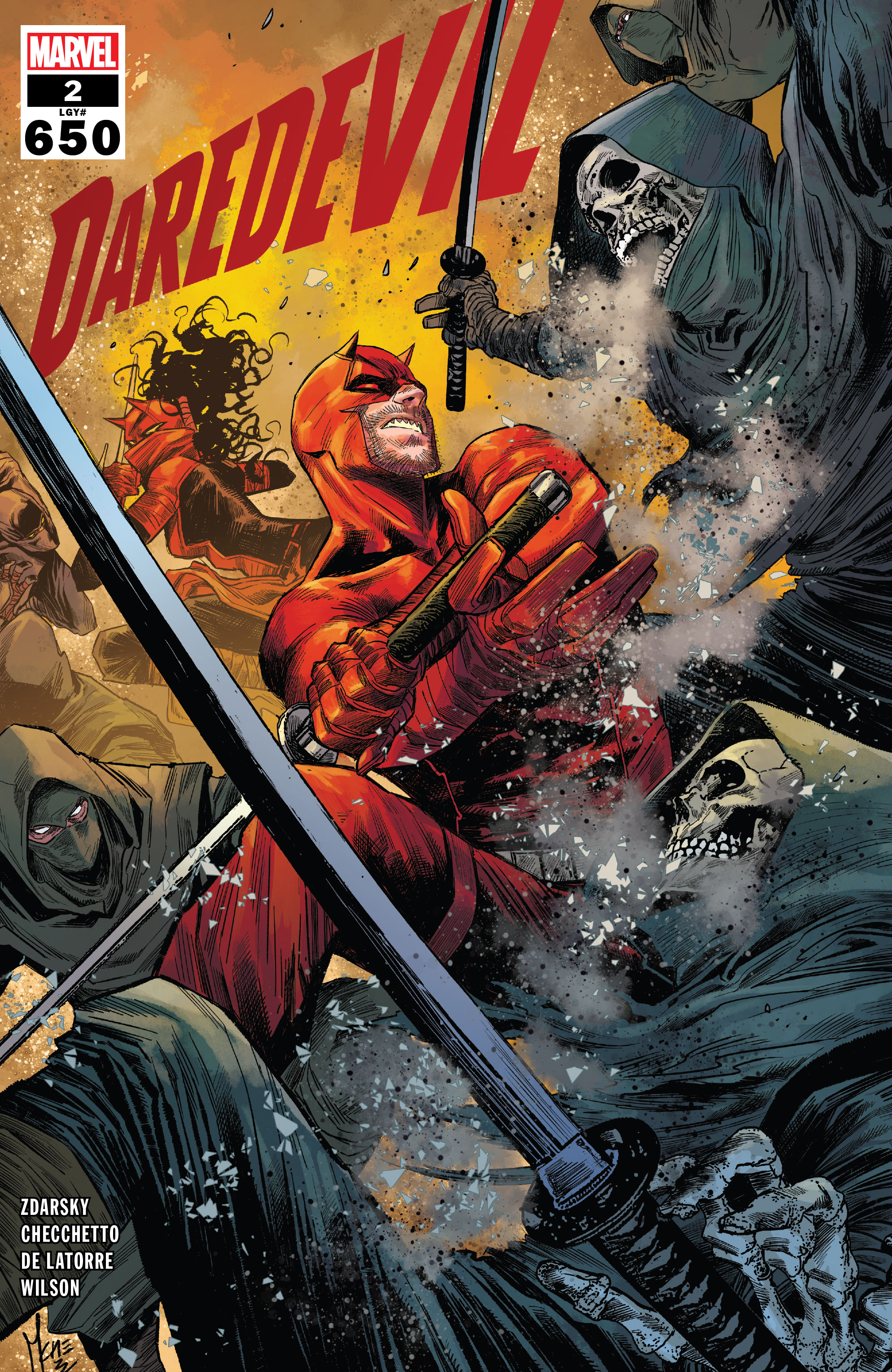 Read online Daredevil (2022) comic -  Issue #2 - 1
