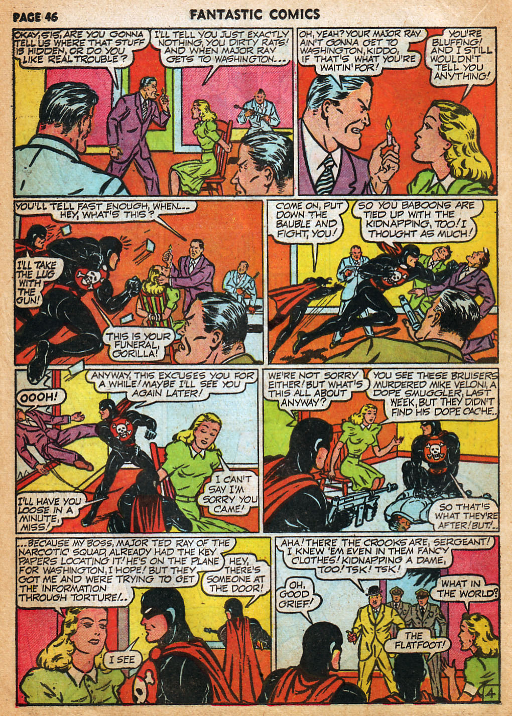 Read online Fantastic Comics comic -  Issue #22 - 47