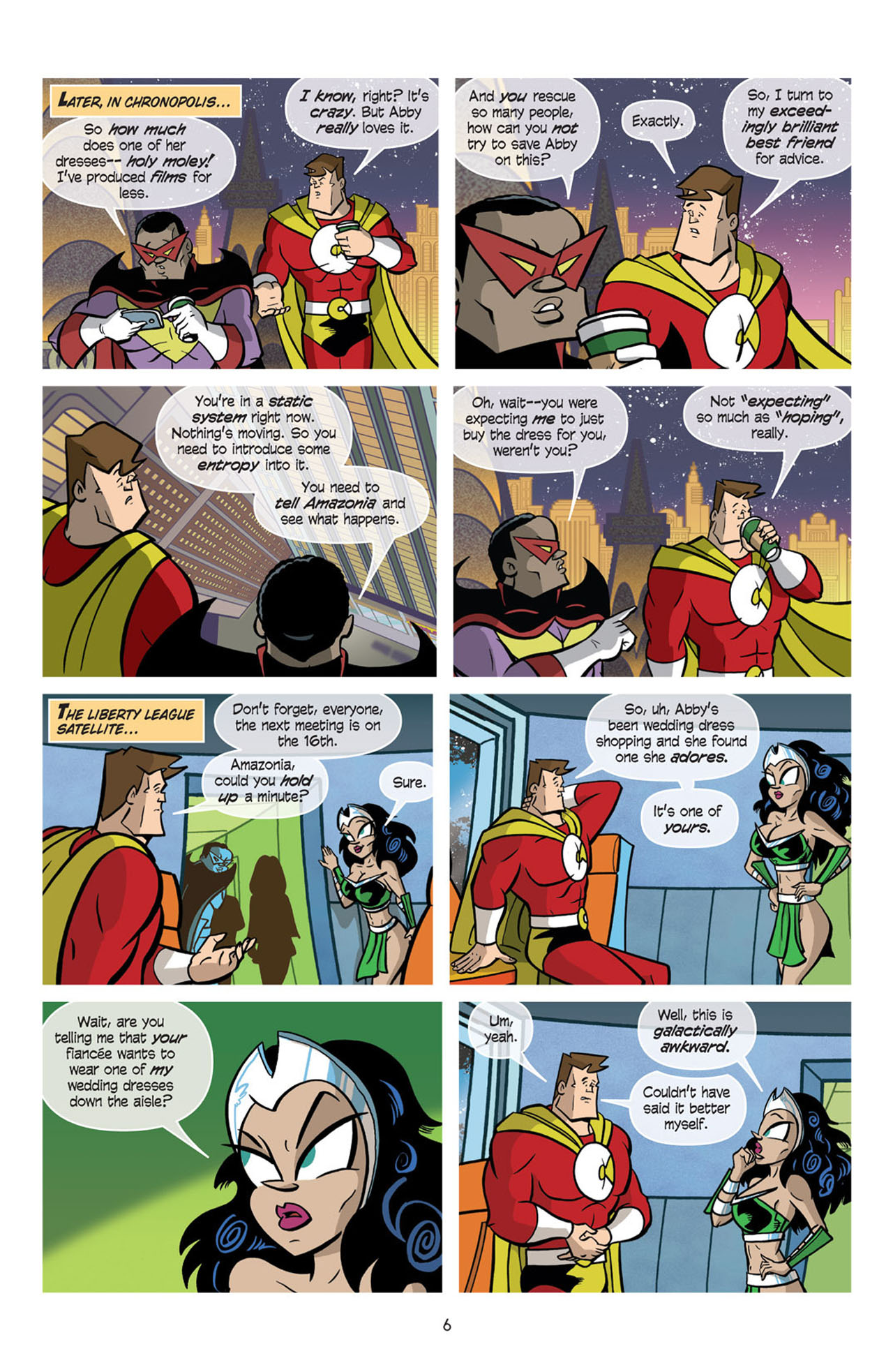 Read online Love and Capes comic -  Issue #11 - 8