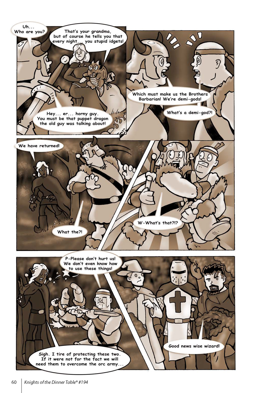 Read online Knights of the Dinner Table comic -  Issue #194 - 62