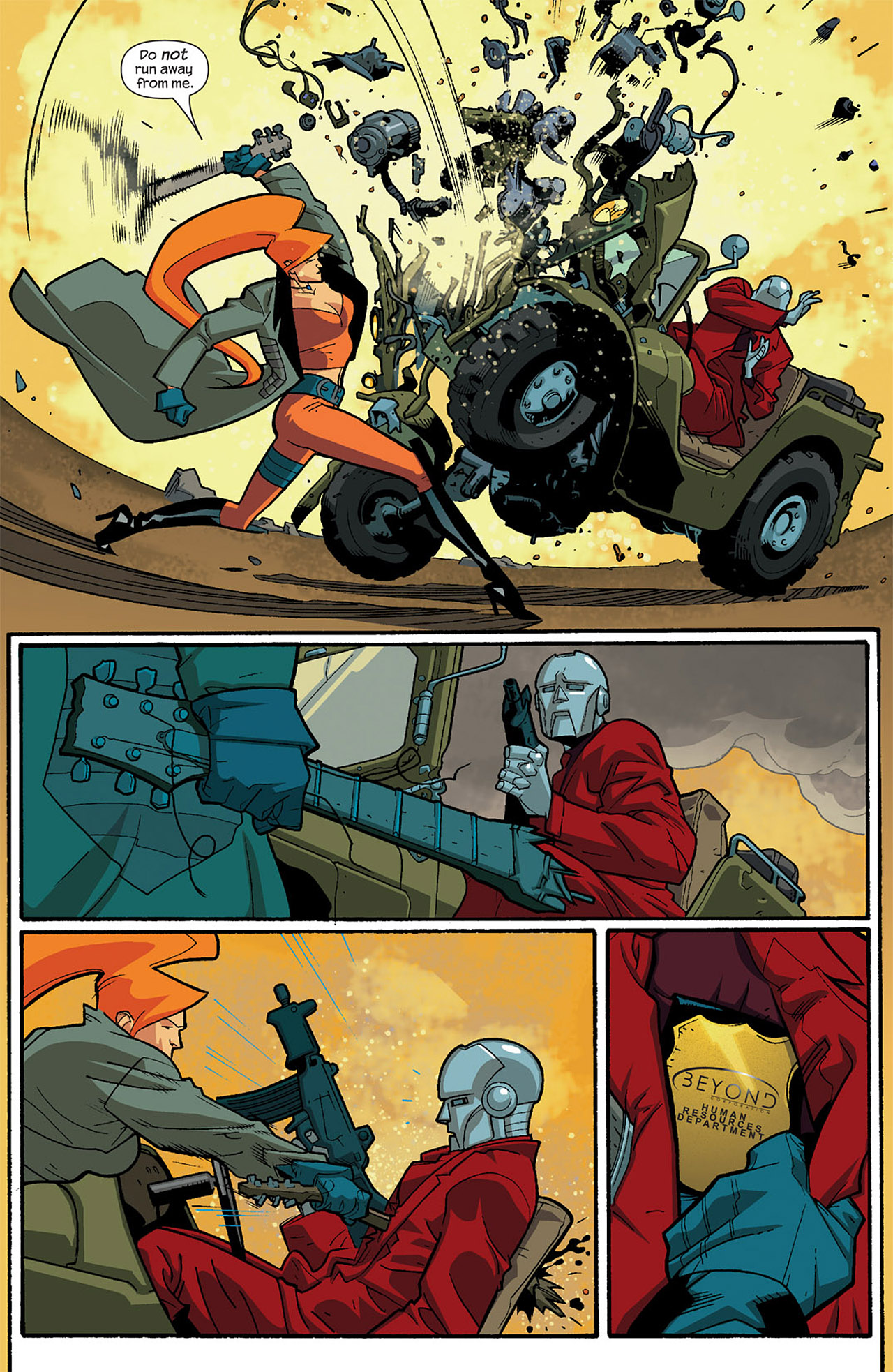 Read online Nextwave: Agents Of H.A.T.E. comic -  Issue #1 - 19