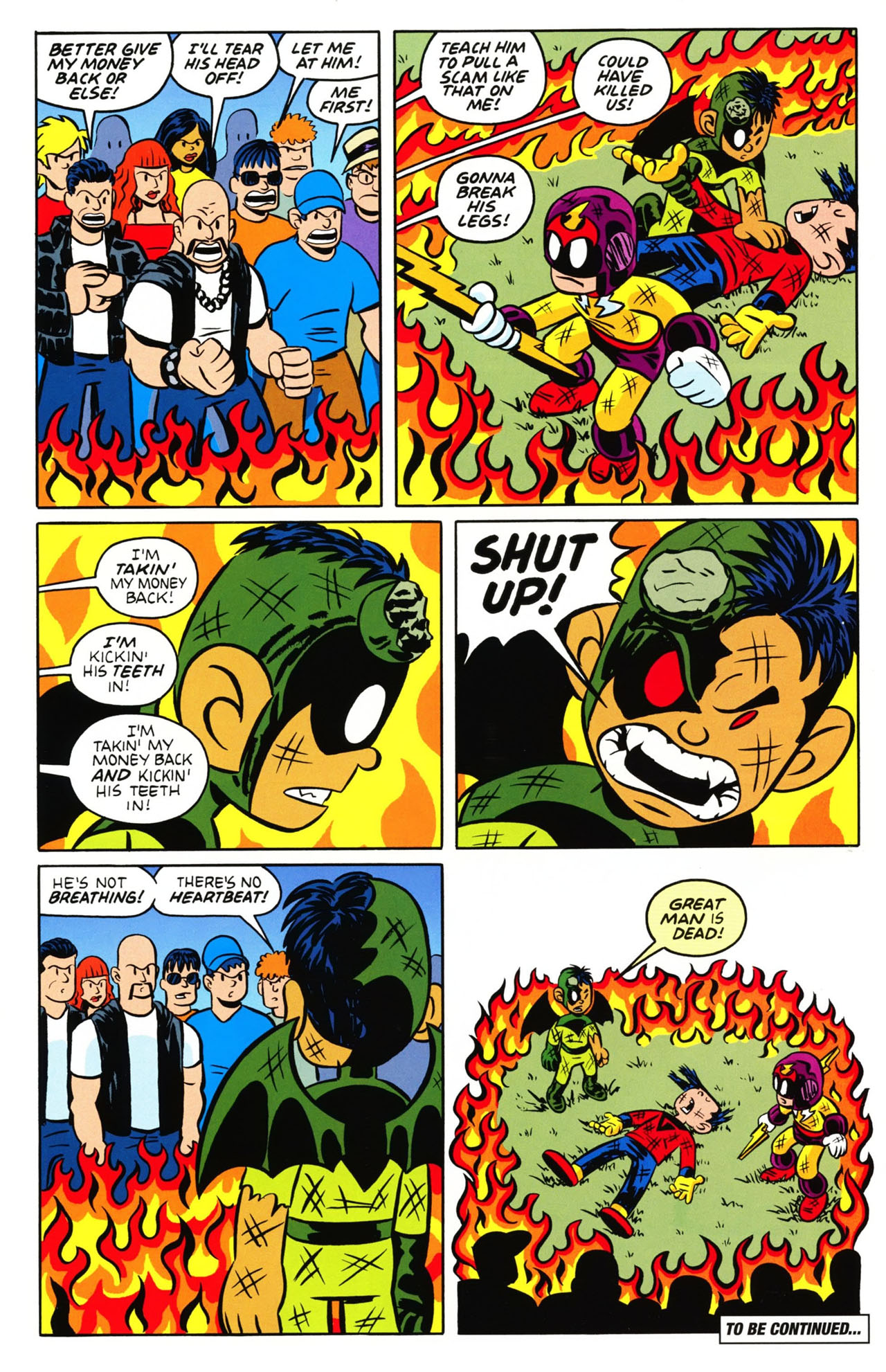 Read online G-Man: Cape Crisis comic -  Issue #3 - 24