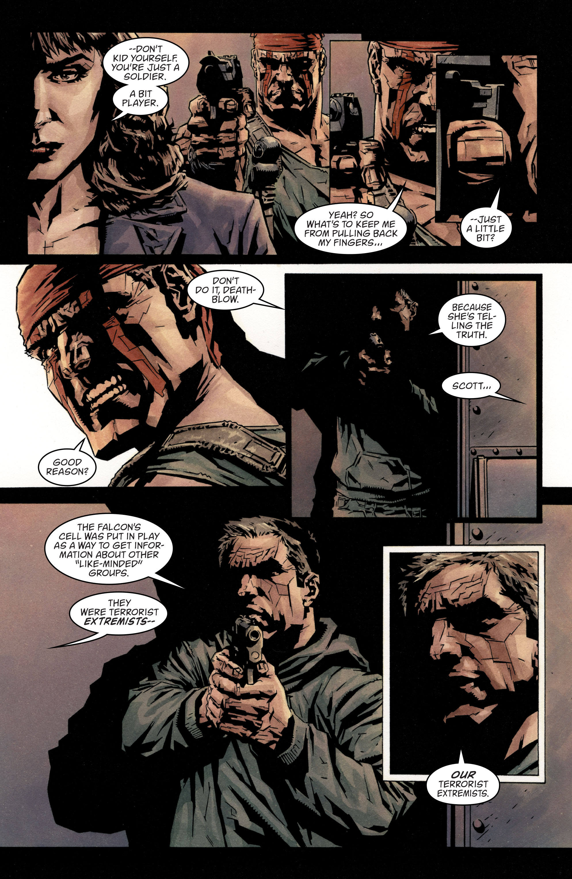 Read online Batman/Deathblow: After The Fire comic -  Issue #3 - 19