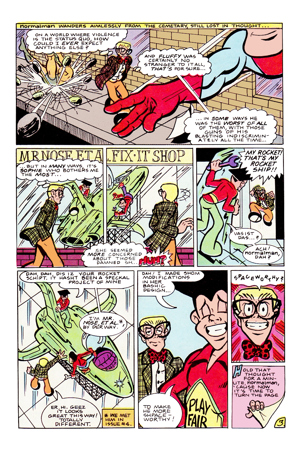 Read online Normalman comic -  Issue #7 - 5