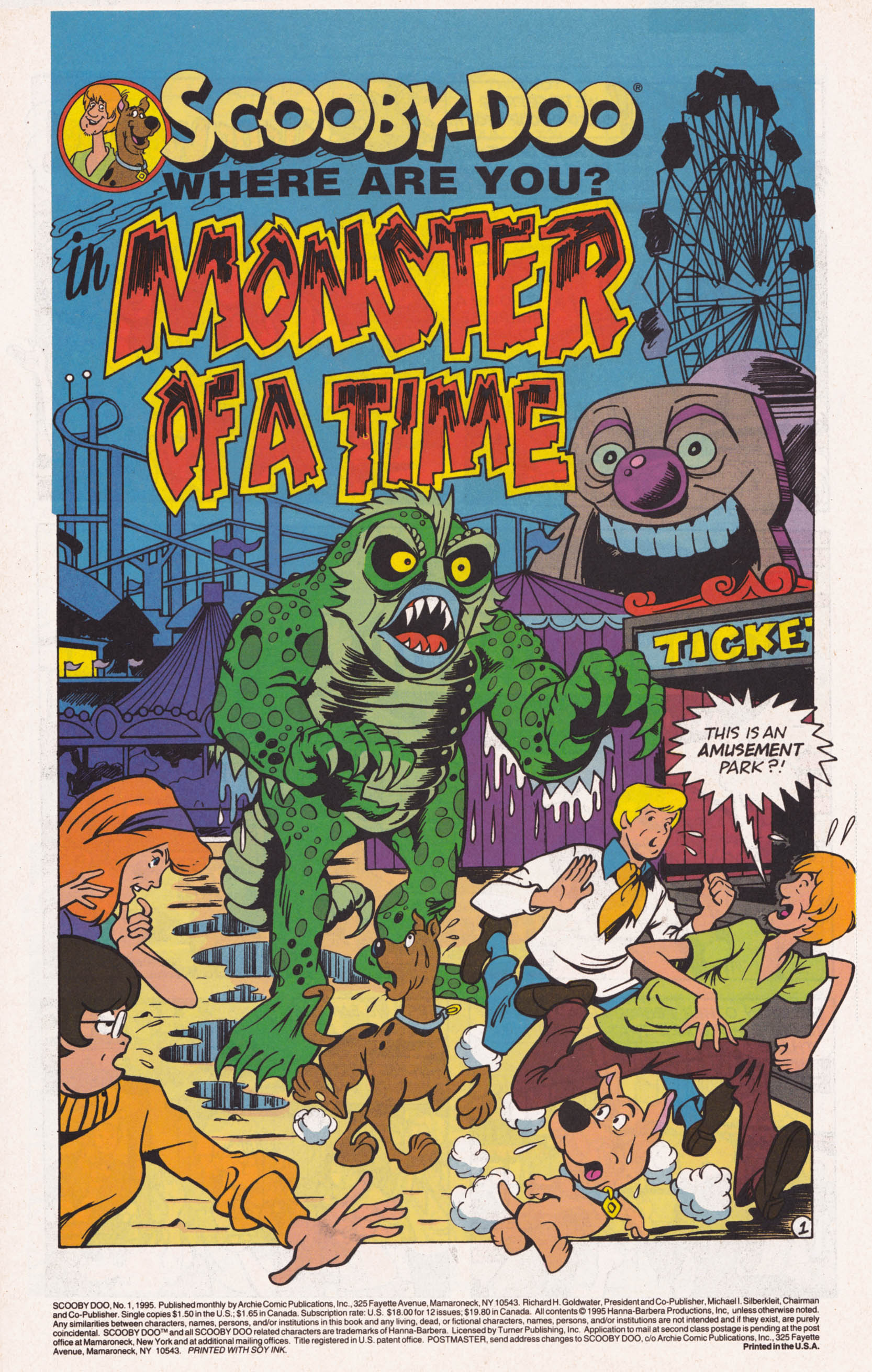 Read online Scooby-Doo (1995) comic -  Issue #1 - 2