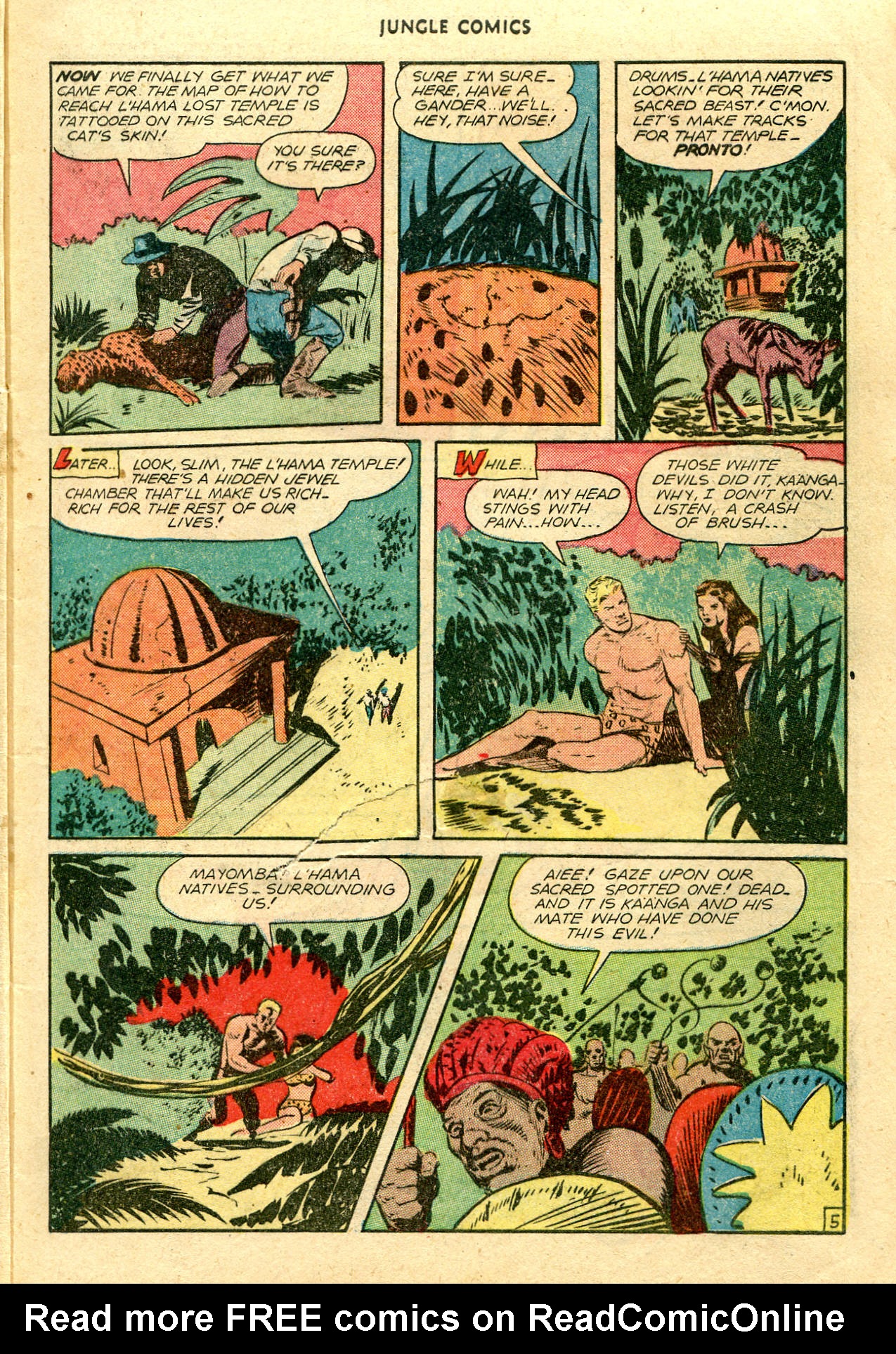 Read online Jungle Comics comic -  Issue #86 - 8