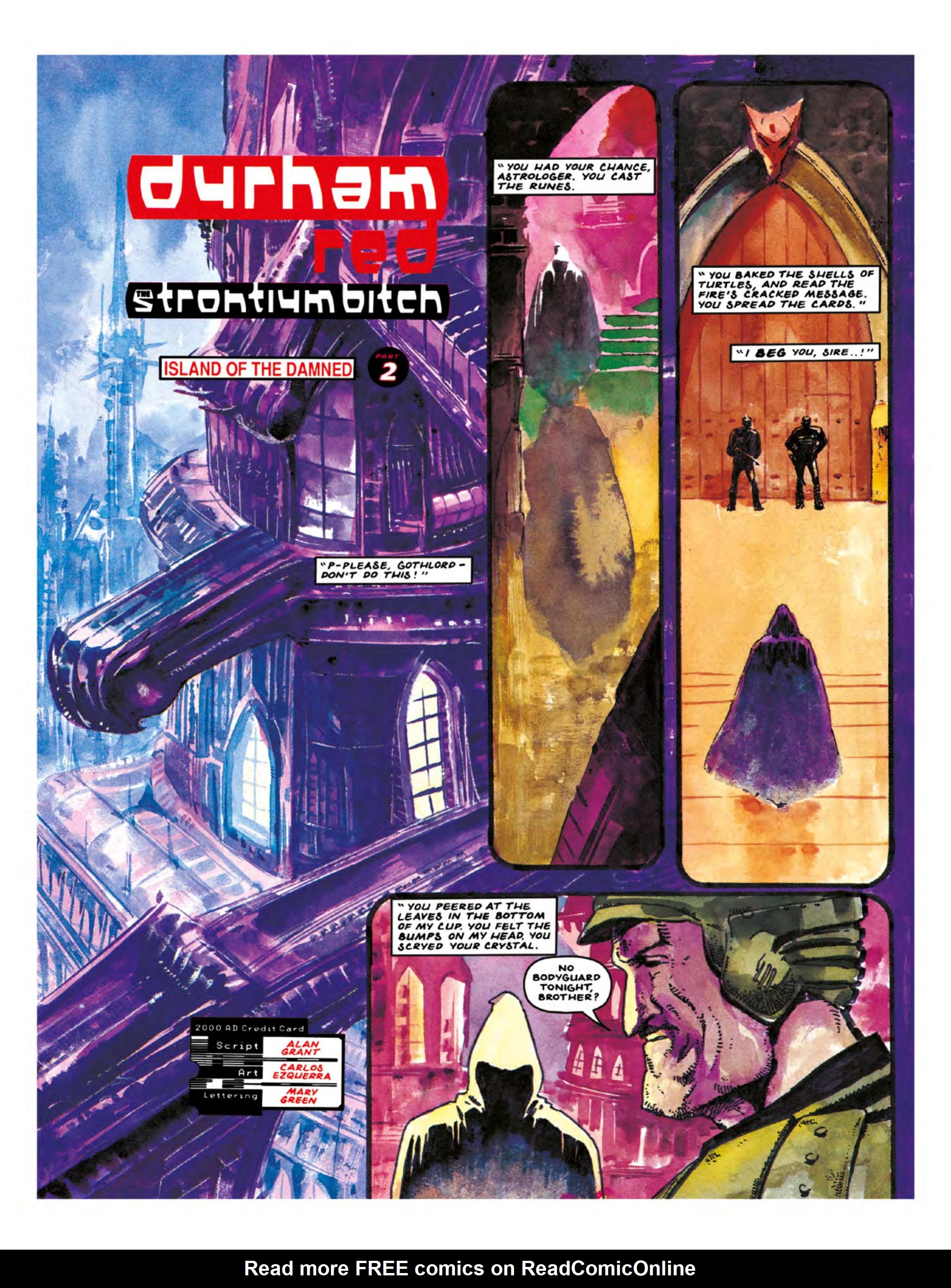 Read online 2000AD Durham Red comic -  Issue # TPB - 9