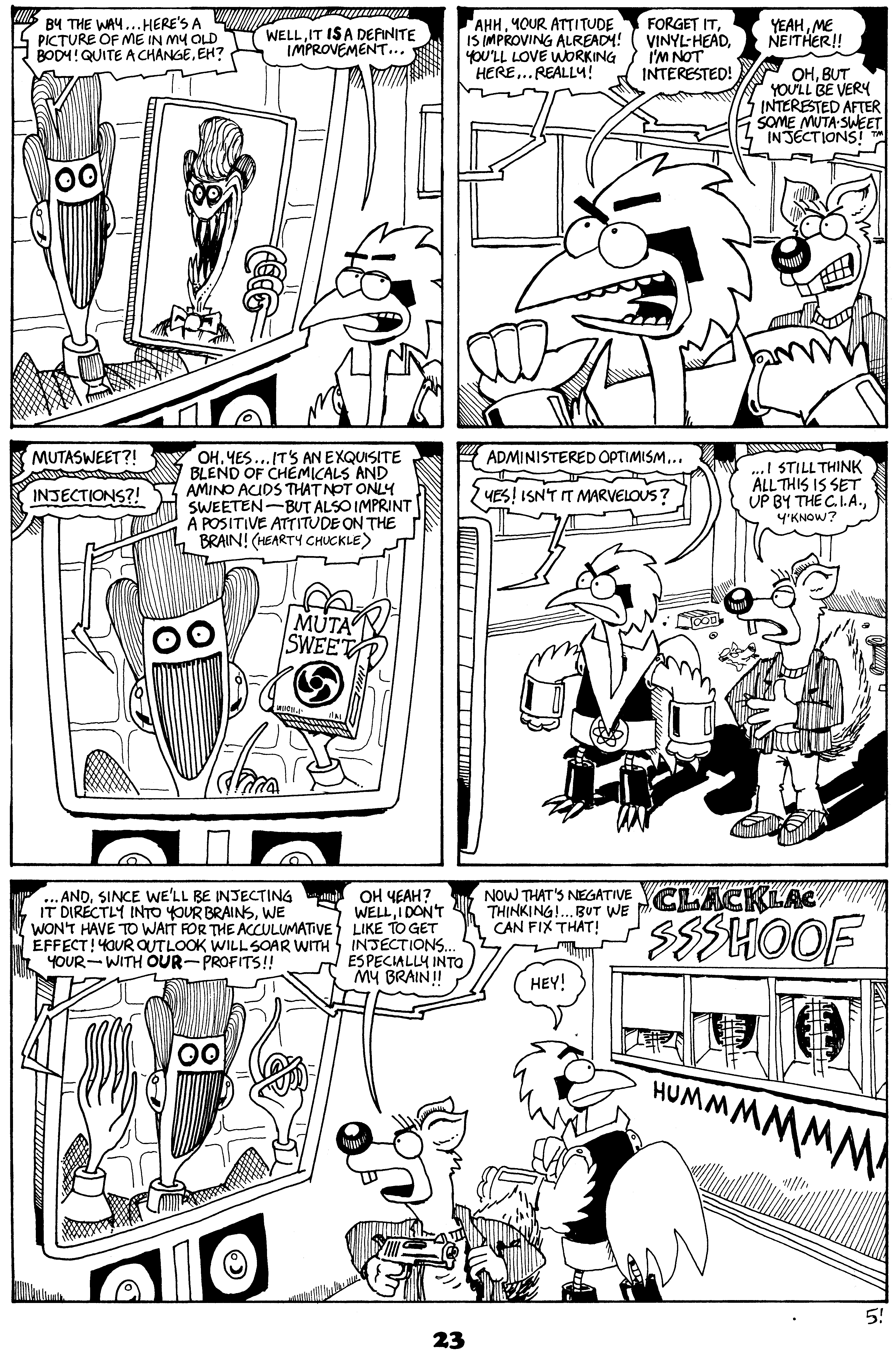 Read online Critters comic -  Issue #20 - 25