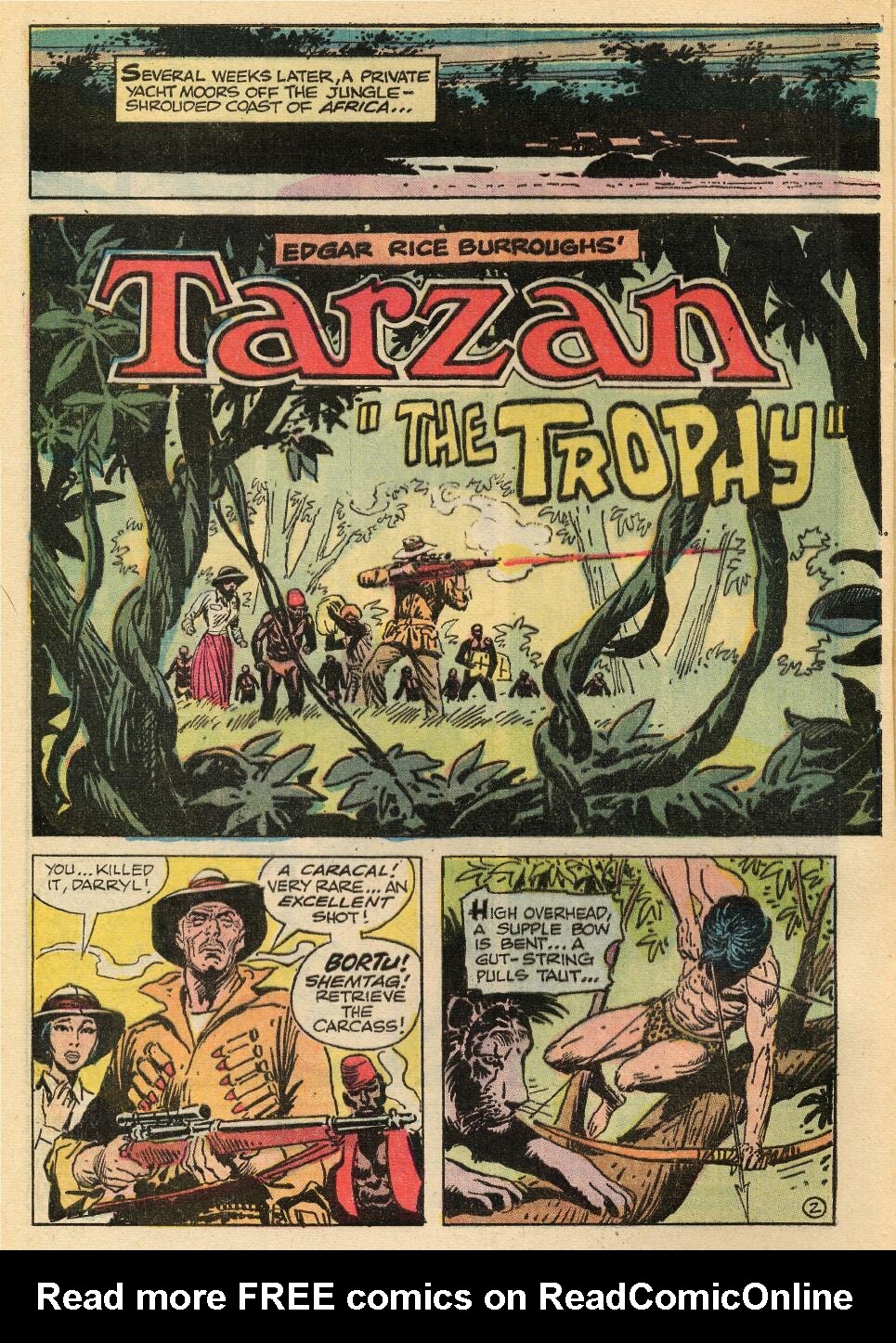 Read online Tarzan (1972) comic -  Issue #218 - 4