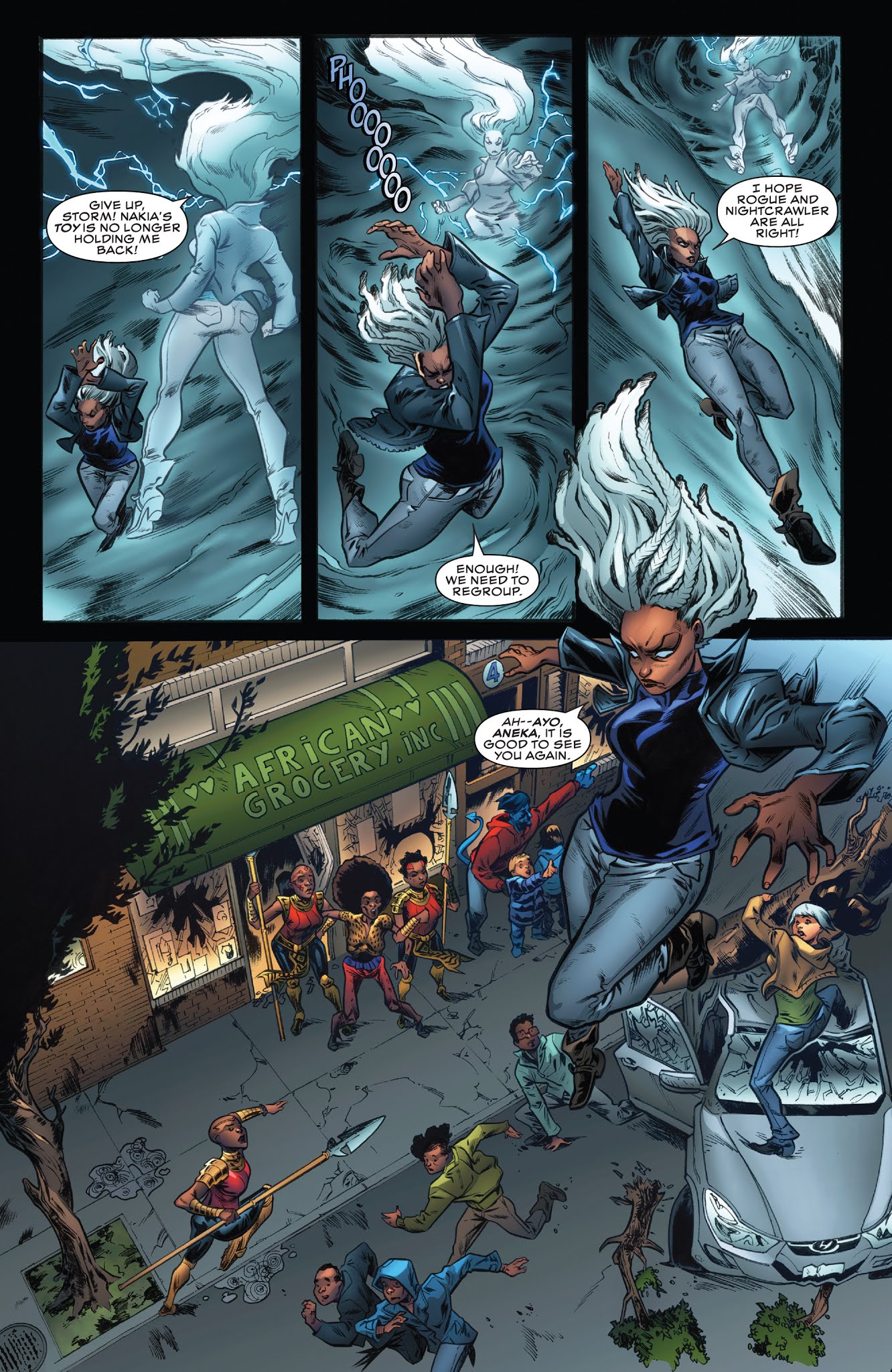 Read online Wakanda Forever: X-Men comic -  Issue # Full - 27