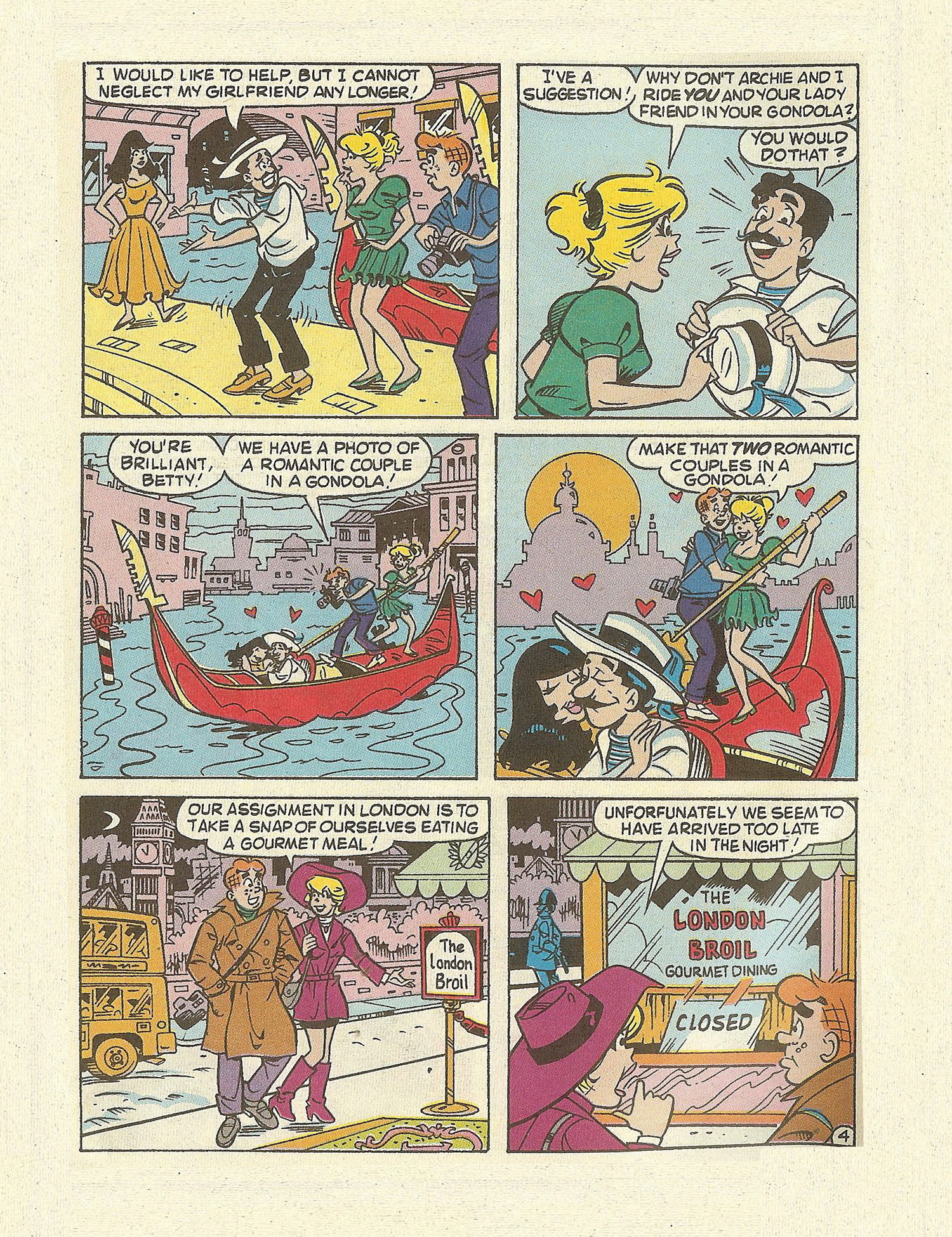 Read online Betty and Veronica Digest Magazine comic -  Issue #60 - 6