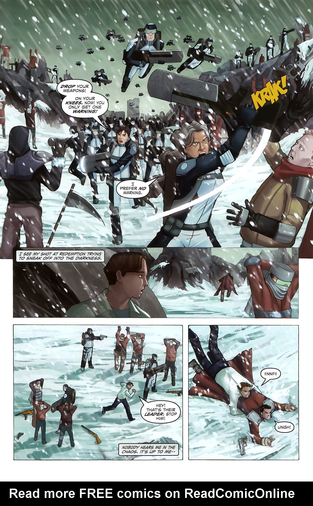 Read online Drafted: One Hundred Days comic -  Issue # Full - 46