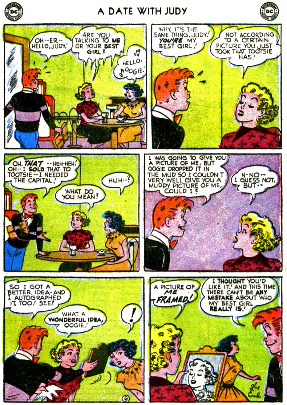Read online A Date with Judy comic -  Issue #46 - 33