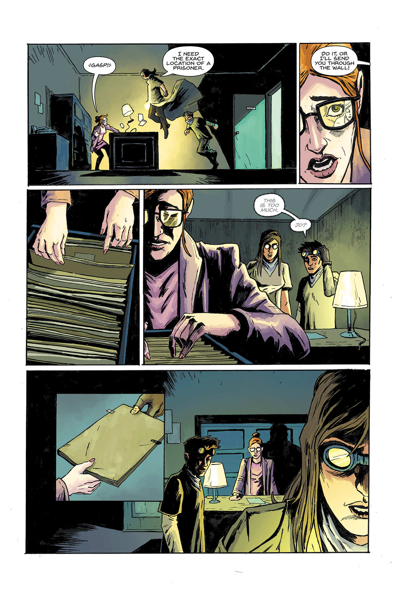 Read online Downcast comic -  Issue #2 - 5