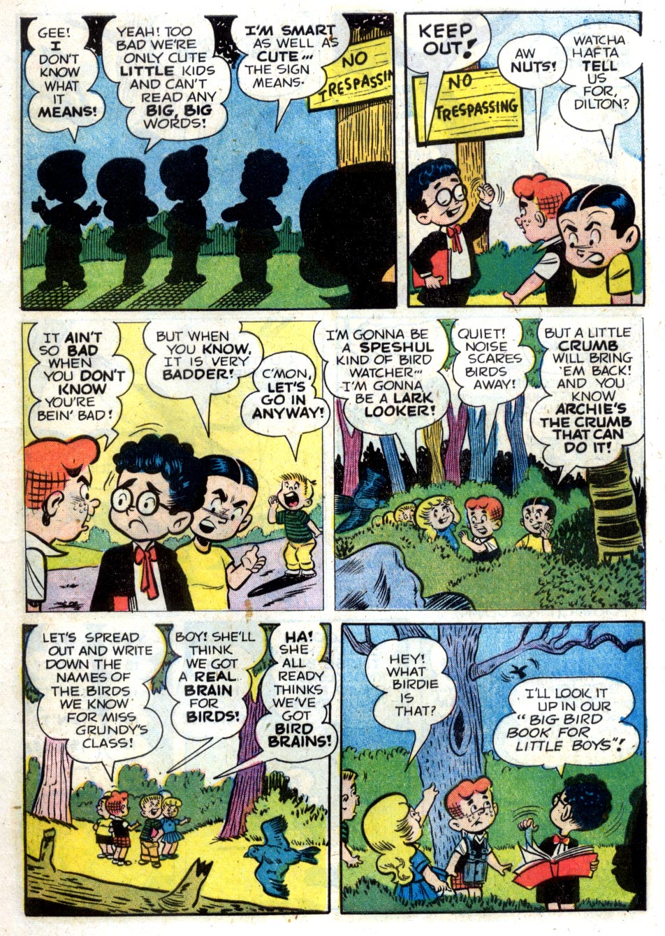 Read online Little Archie In Animal Land comic -  Issue #1 - 5