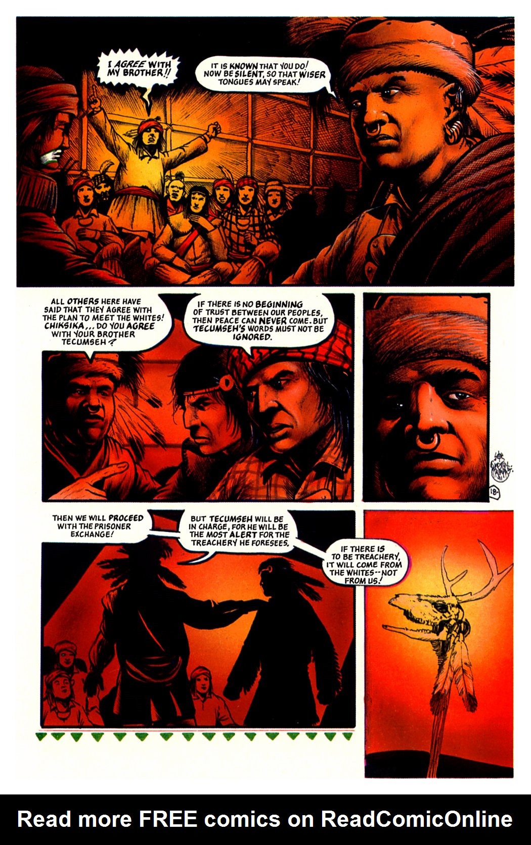 Read online Allen W. Eckert's Tecumseh! comic -  Issue # Full - 22