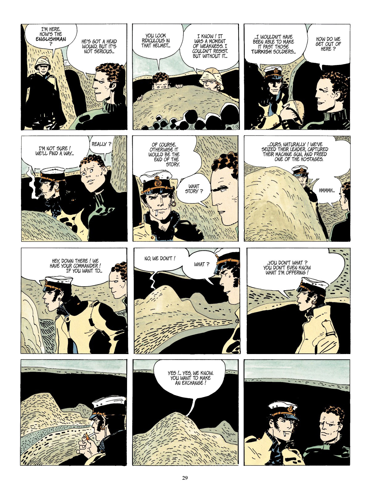 Read online Corto Maltese comic -  Issue # TPB 11 - 32