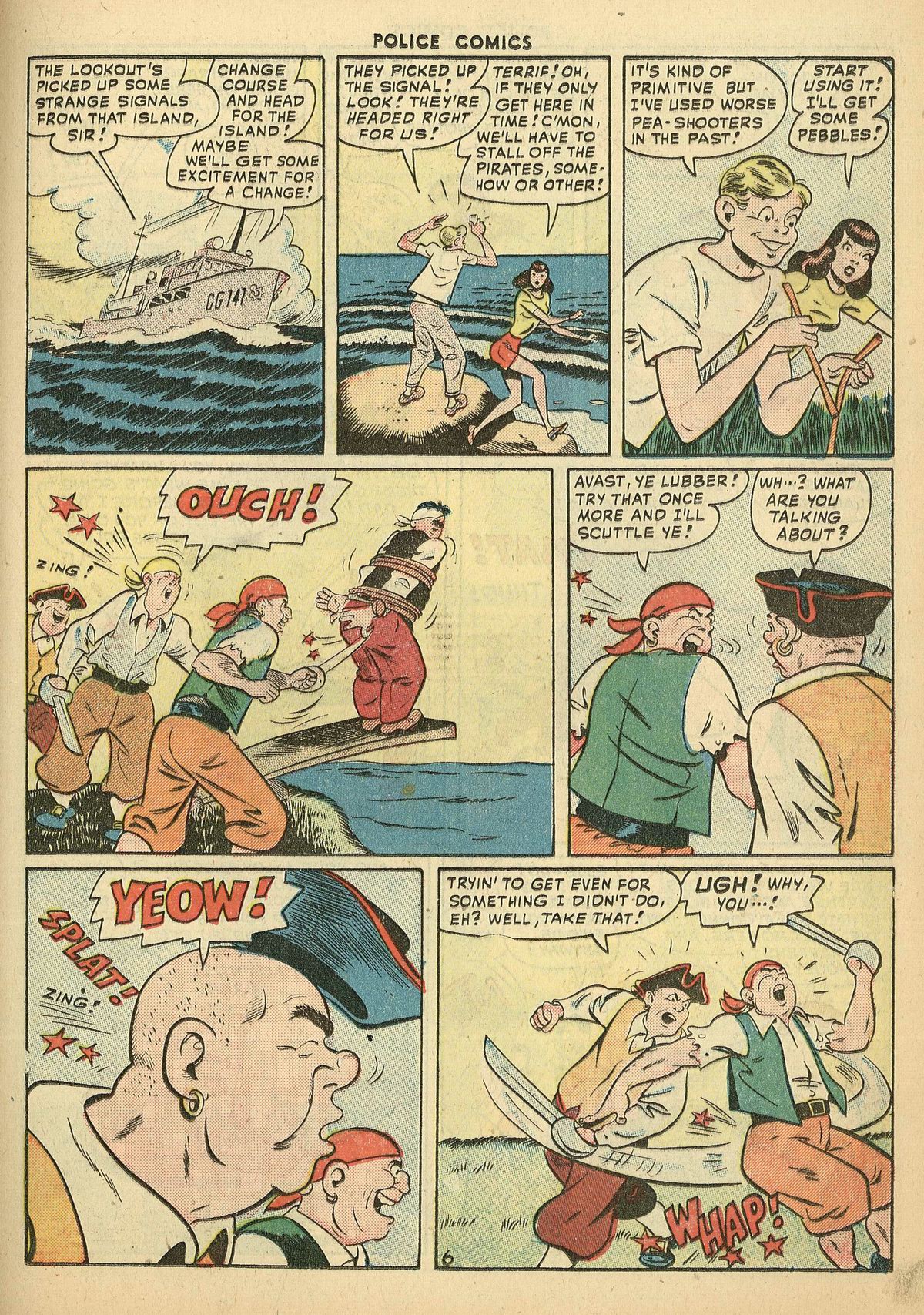 Read online Police Comics comic -  Issue #82 - 31