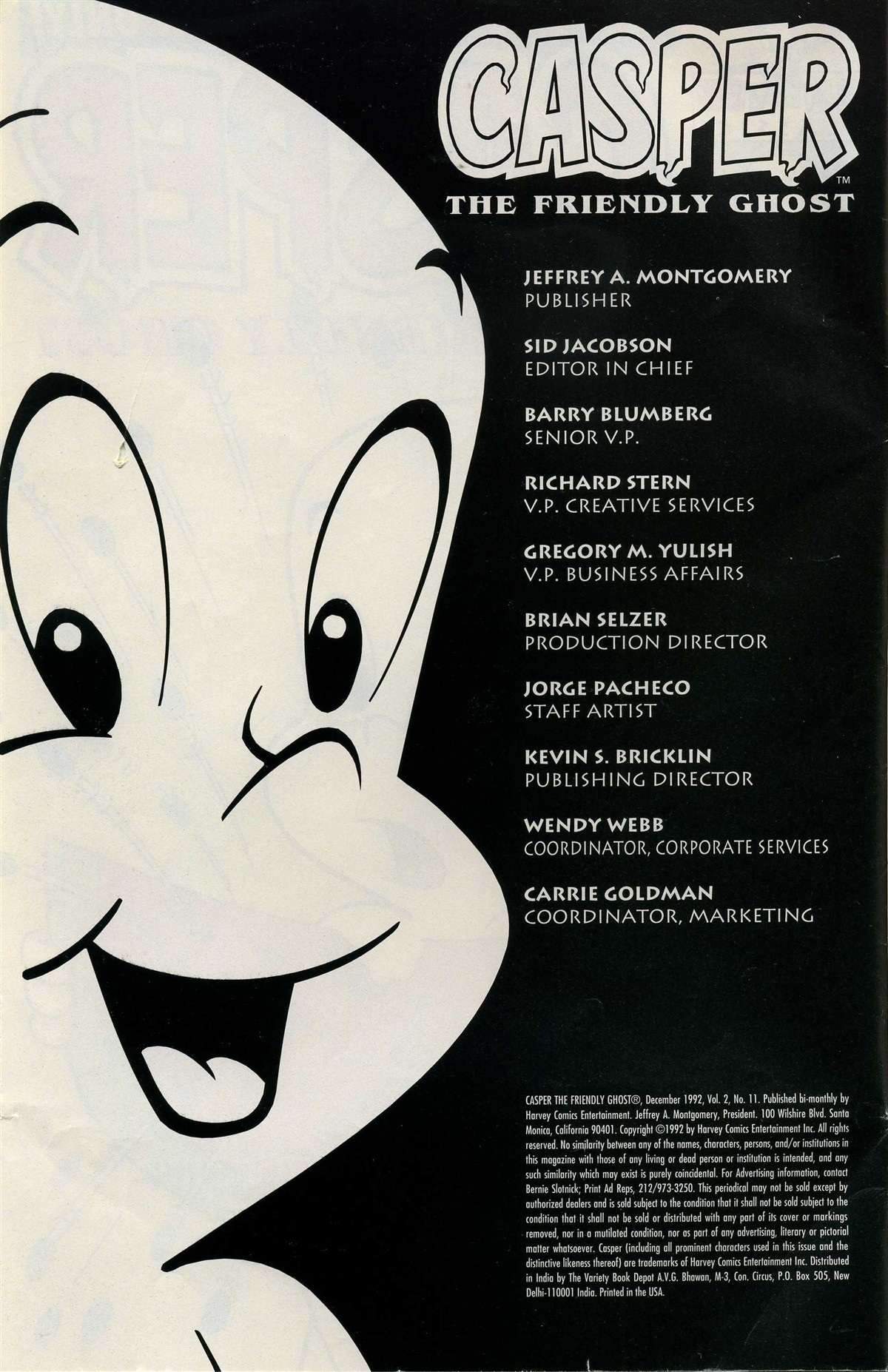 Read online Casper the Friendly Ghost (1991) comic -  Issue #11 - 2