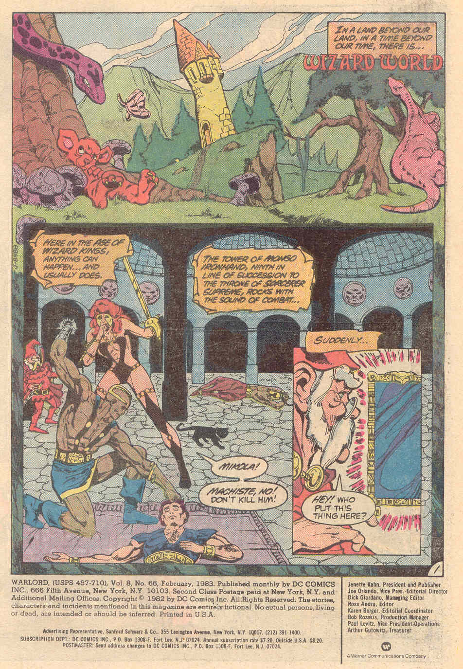 Read online Warlord (1976) comic -  Issue #66 - 2