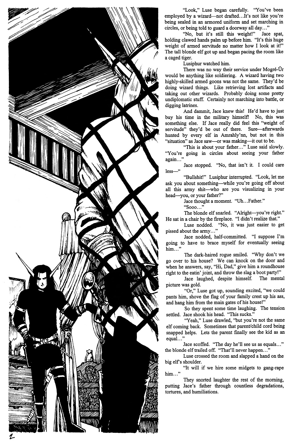 Read online Poison Elves (1995) comic -  Issue #60 - 4