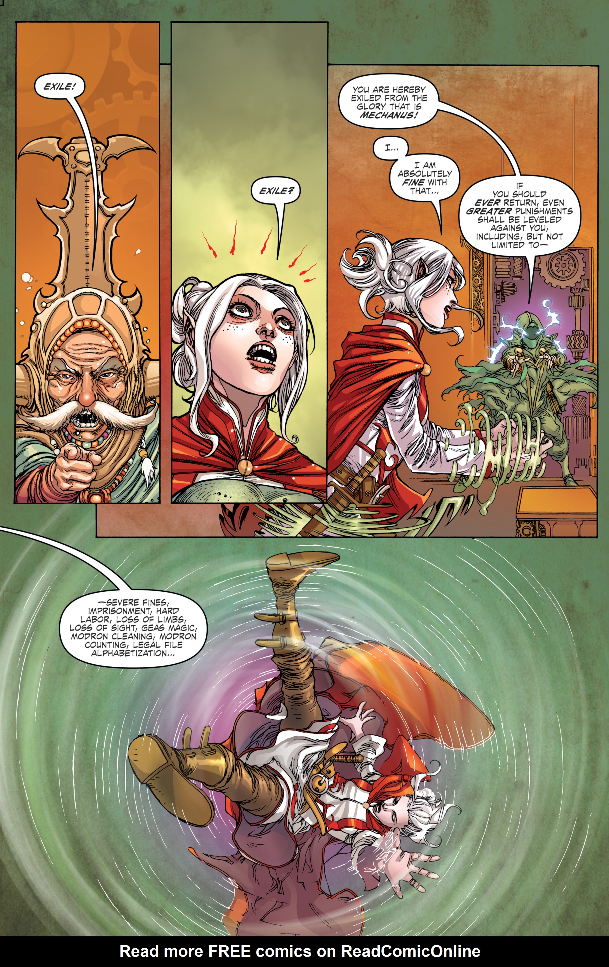 Read online Dungeons & Dragons: Evil At Baldur's Gate comic -  Issue # _TPB - 67