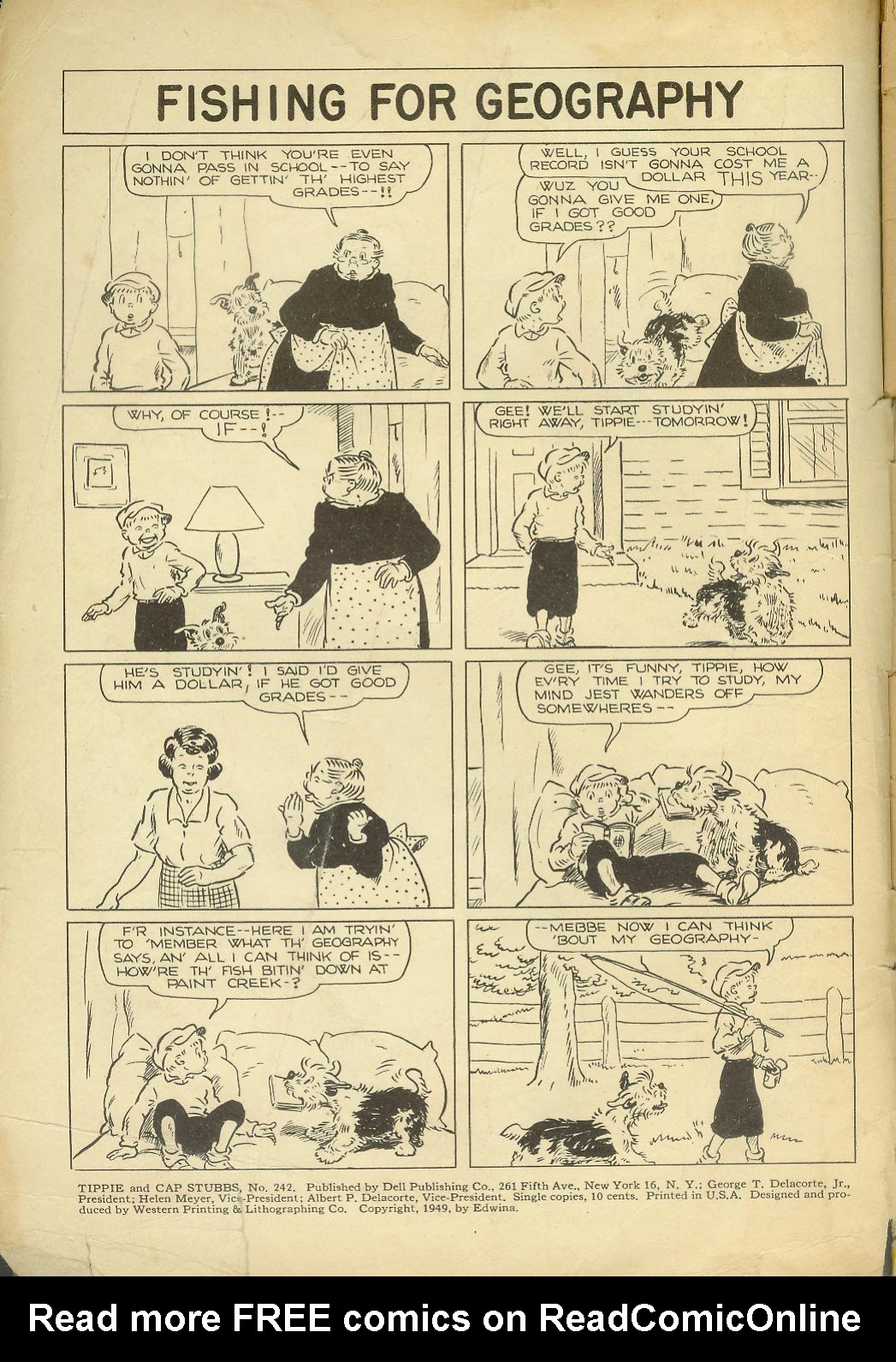 Read online Four Color Comics comic -  Issue #242 - 2