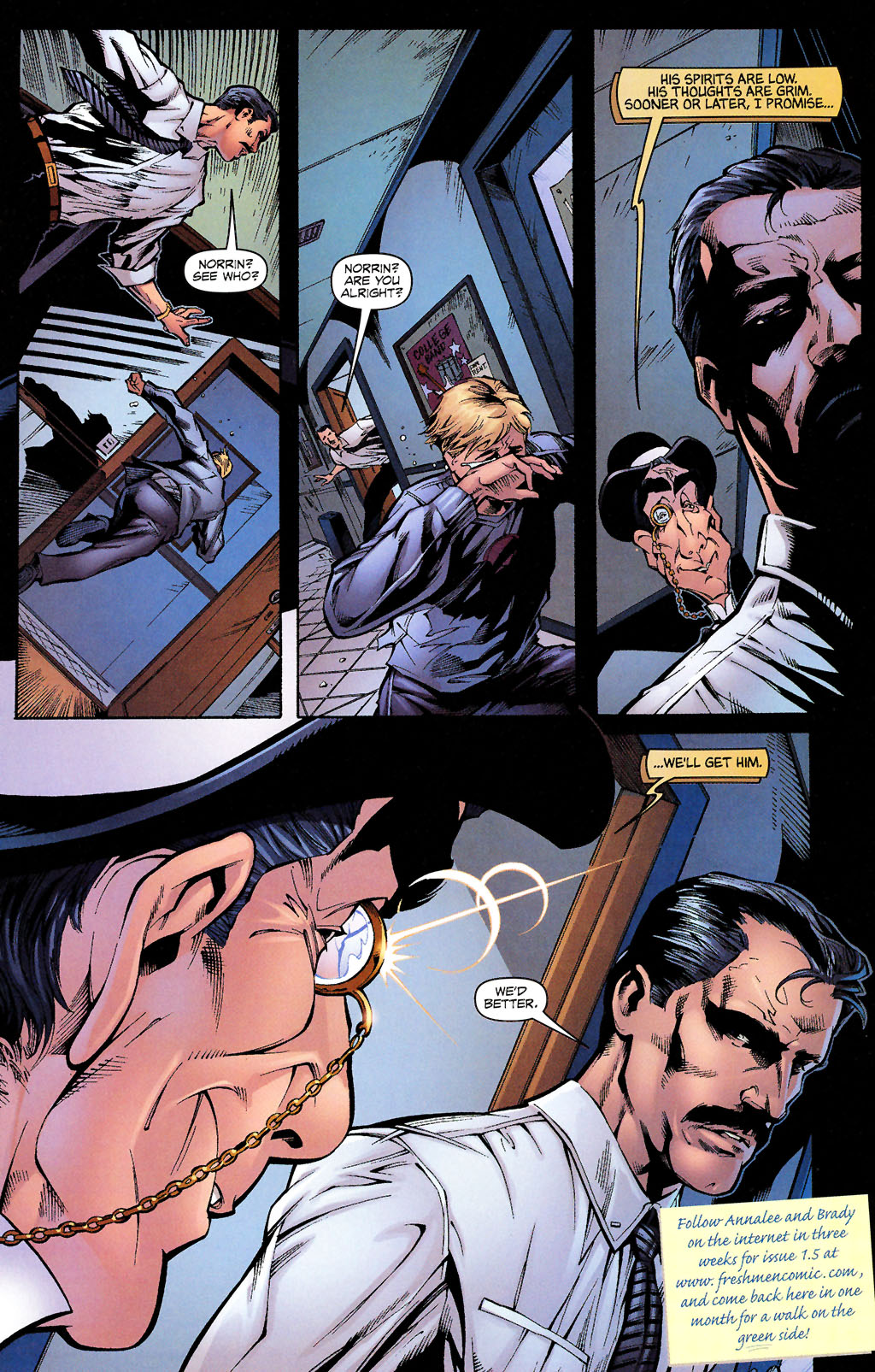 Read online Freshmen II: Fundamentals of Fear comic -  Issue #1 - 27