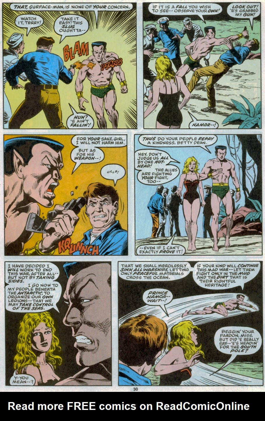 Read online Saga of the Sub-Mariner comic -  Issue #3 - 22