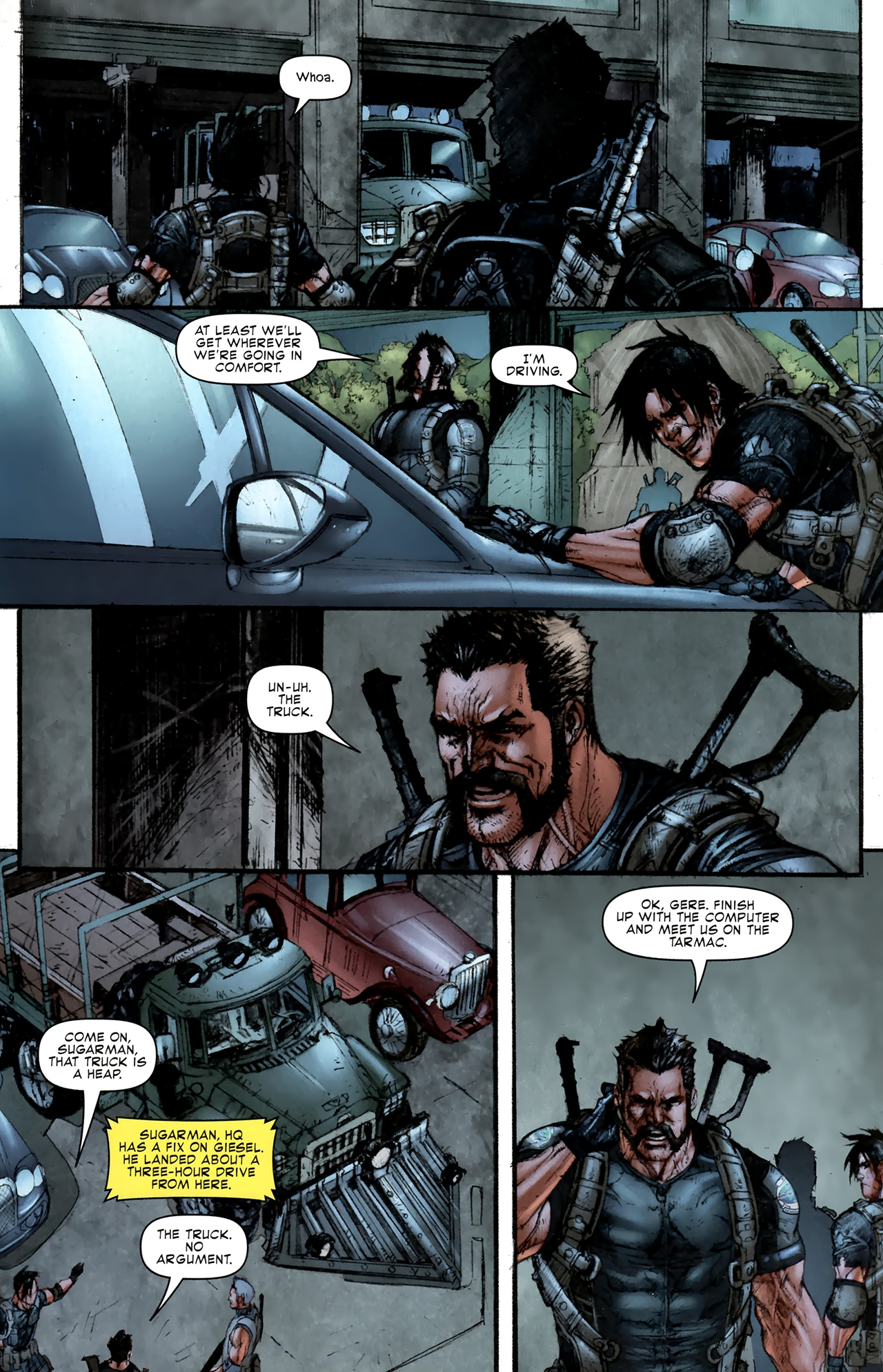 Read online Resident Evil (2009) comic -  Issue #5 - 10