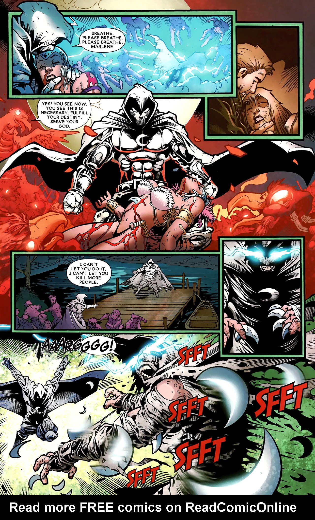 Read online Shadowland: Moon Knight comic -  Issue #3 - 19