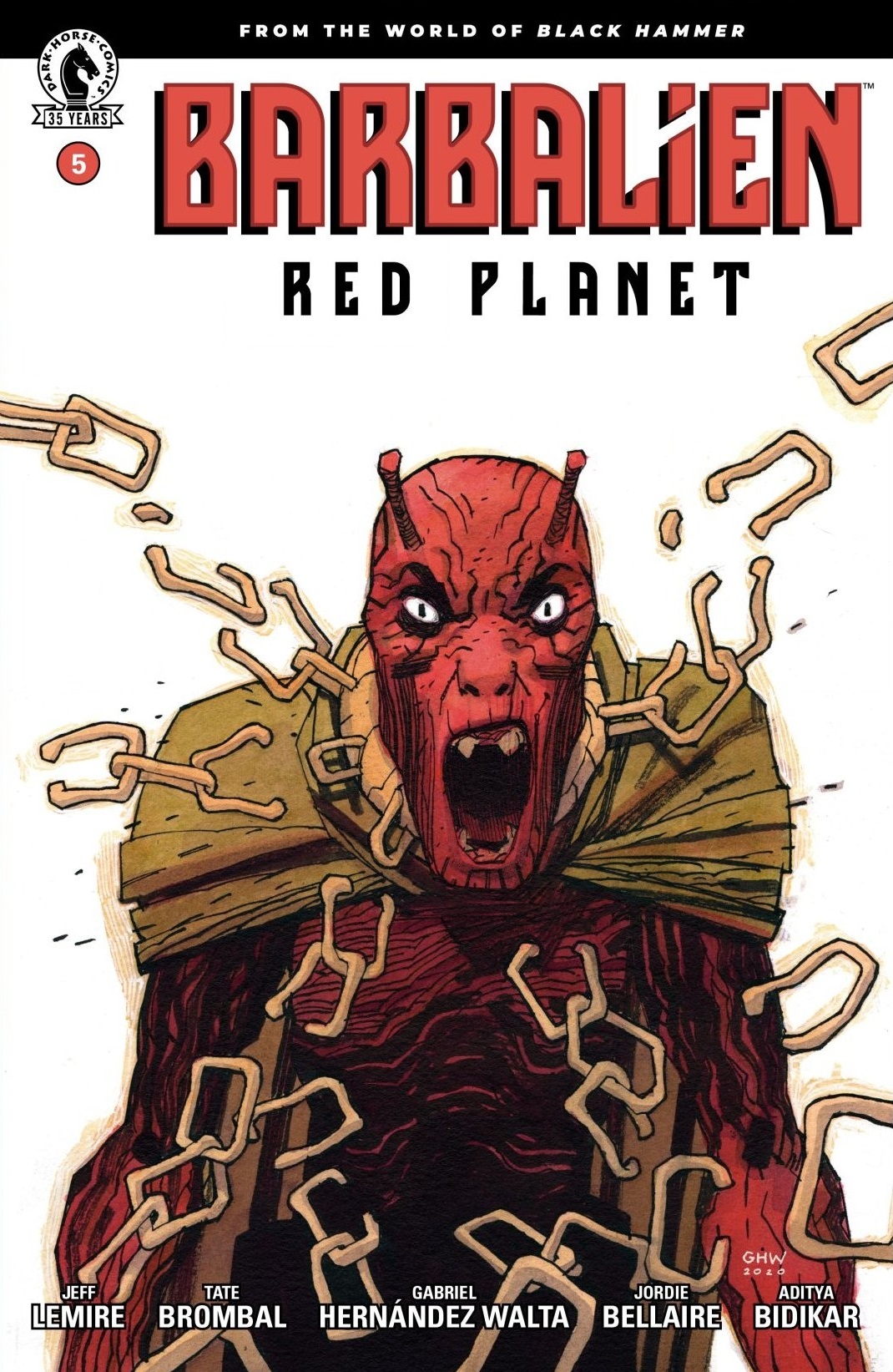 Read online Barbalien: Red Planet comic -  Issue #5 - 1