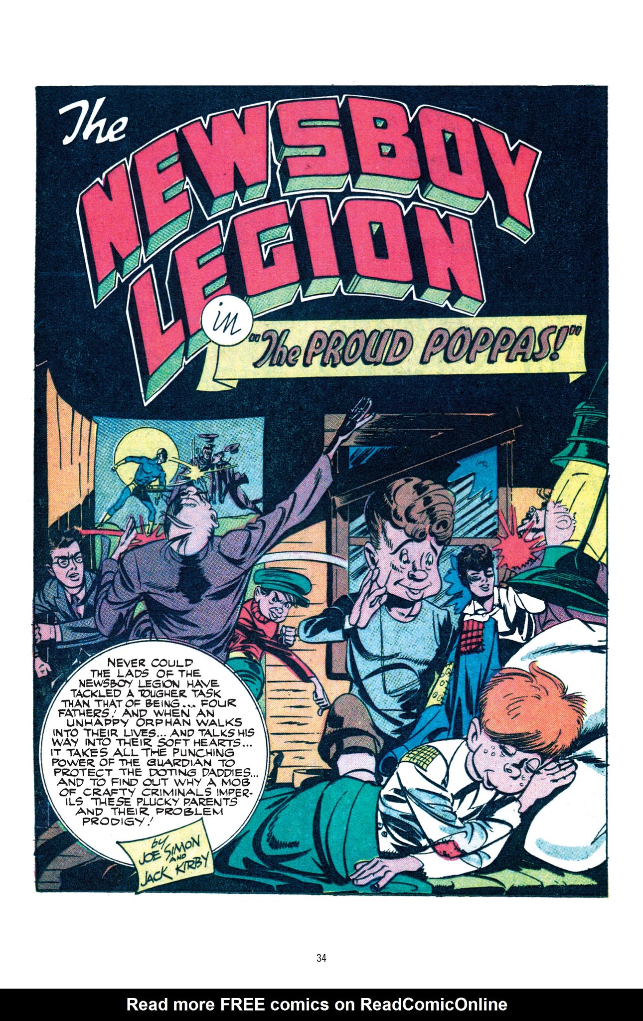 Read online The Newsboy Legion by Joe Simon and Jack Kirby comic -  Issue # TPB 2 (Part 1) - 32