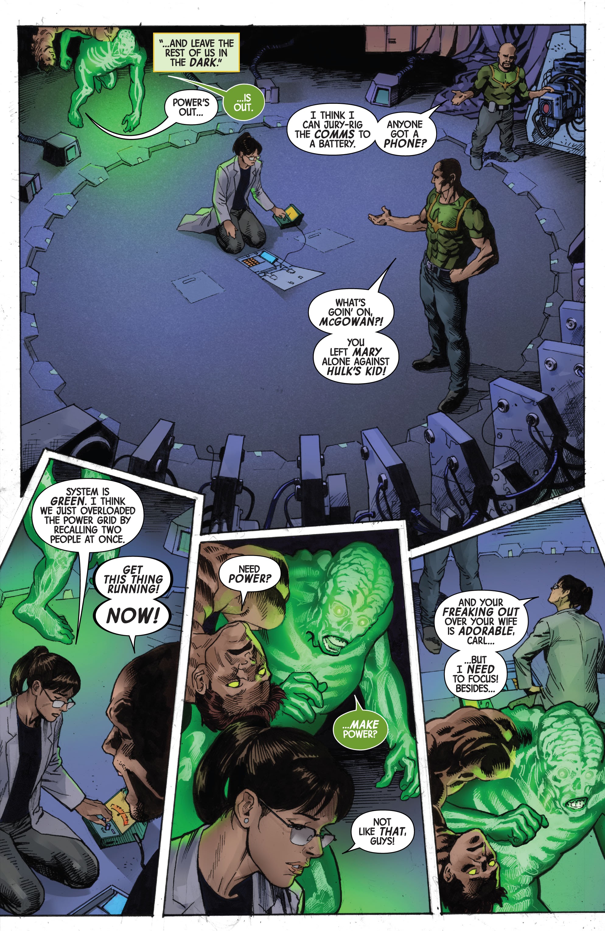 Read online Gamma Flight comic -  Issue #2 - 8